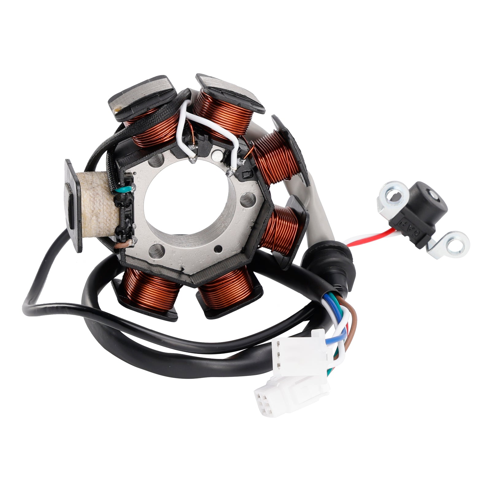 04-10 Yamaha YBR125 YBR125E YBR125EGS 7 Coils Stator Generator