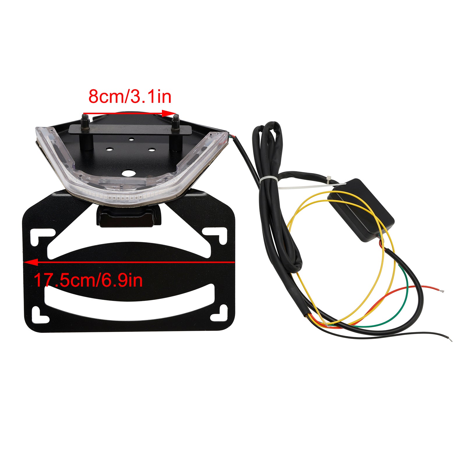 21-24 BMW S1000RR License Plate Holder Frame Bracket