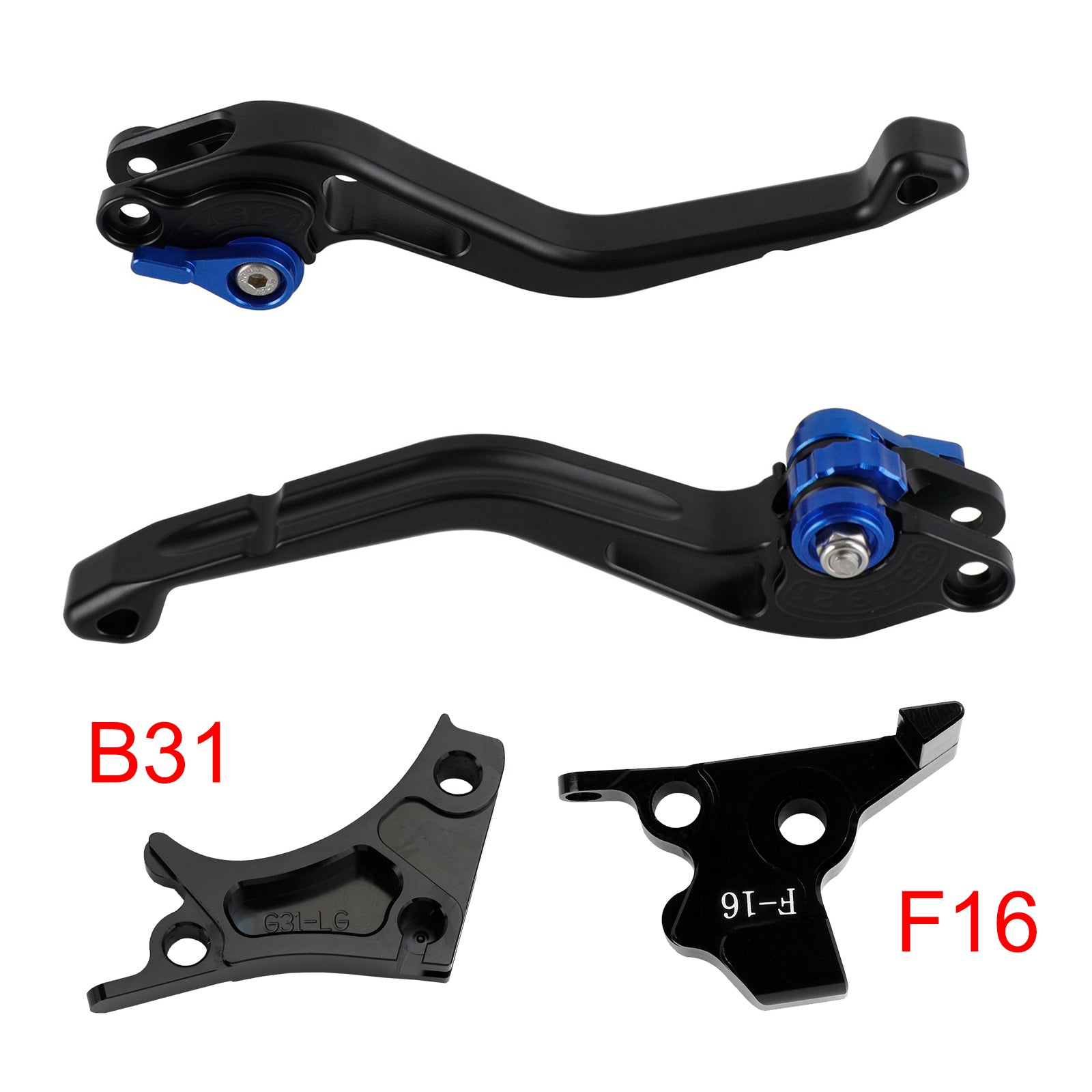 2017-2018 Blå BMW G310R G310GS NY kortkoblingsbremsehåndtag