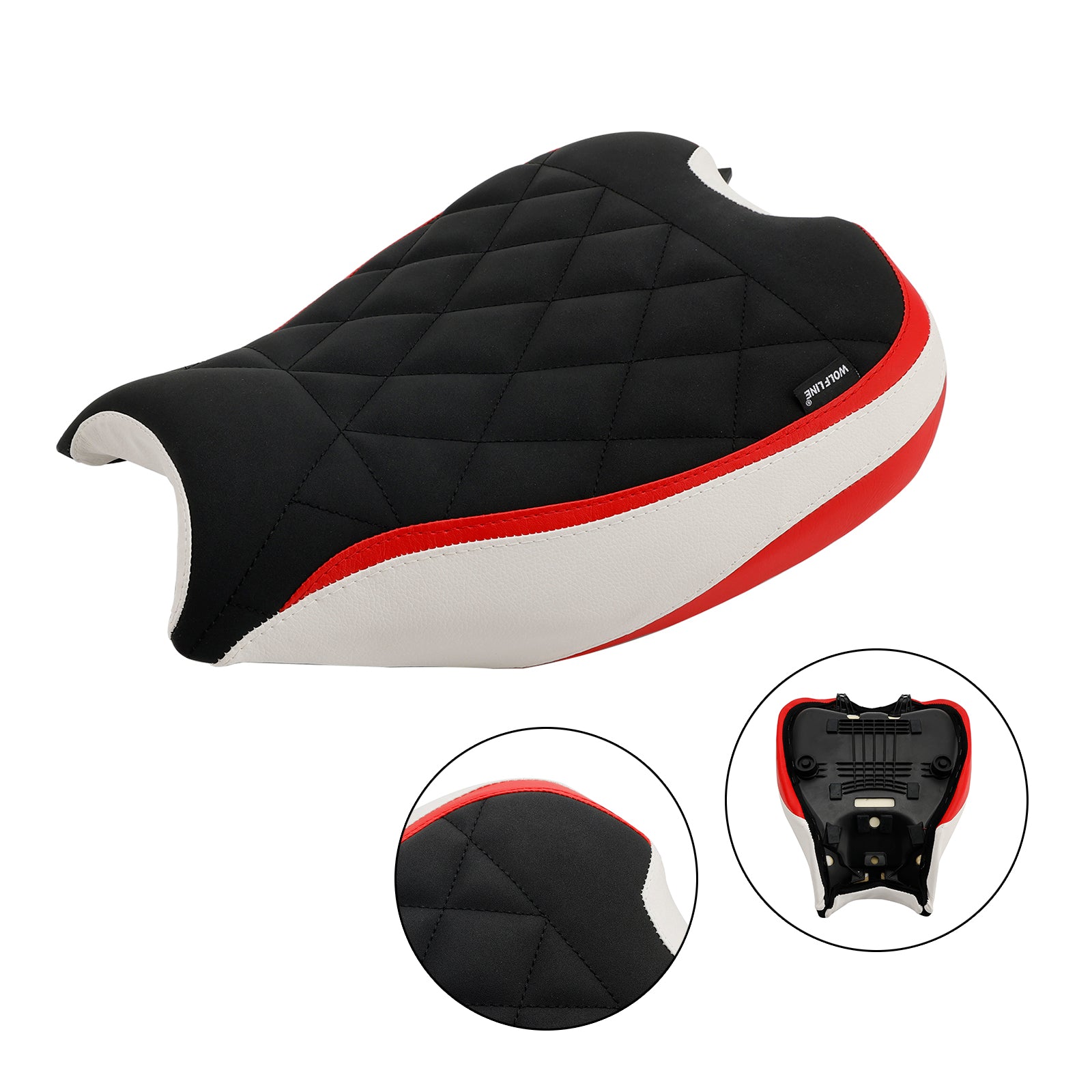 Přední řidič jezdec sedací sedlo sedlo pro dut Streetfighter V2 22-23 Strip