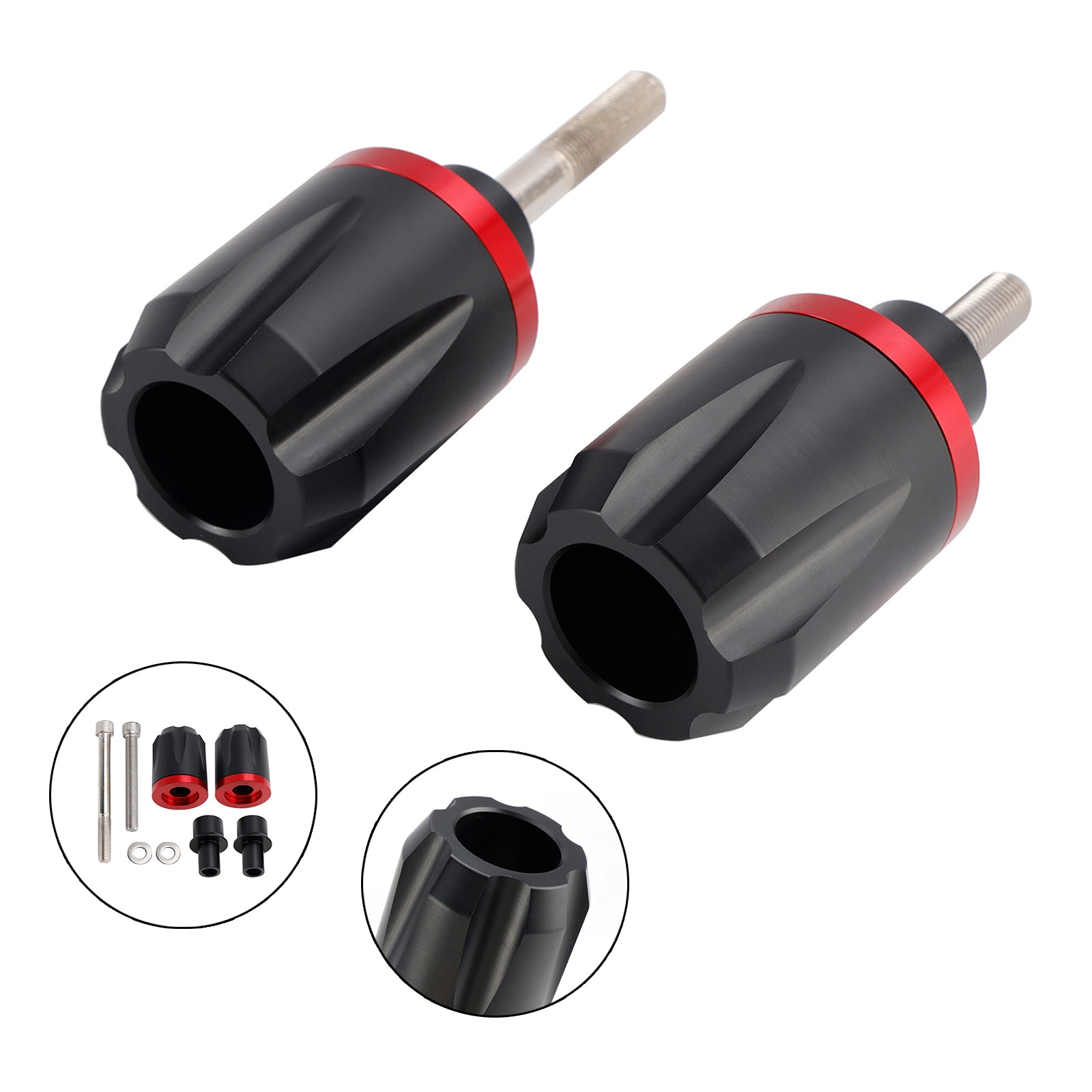 2019-2020 Honda Cb650R Cb 650 Aluminum Frame Crash Slider Protection Red