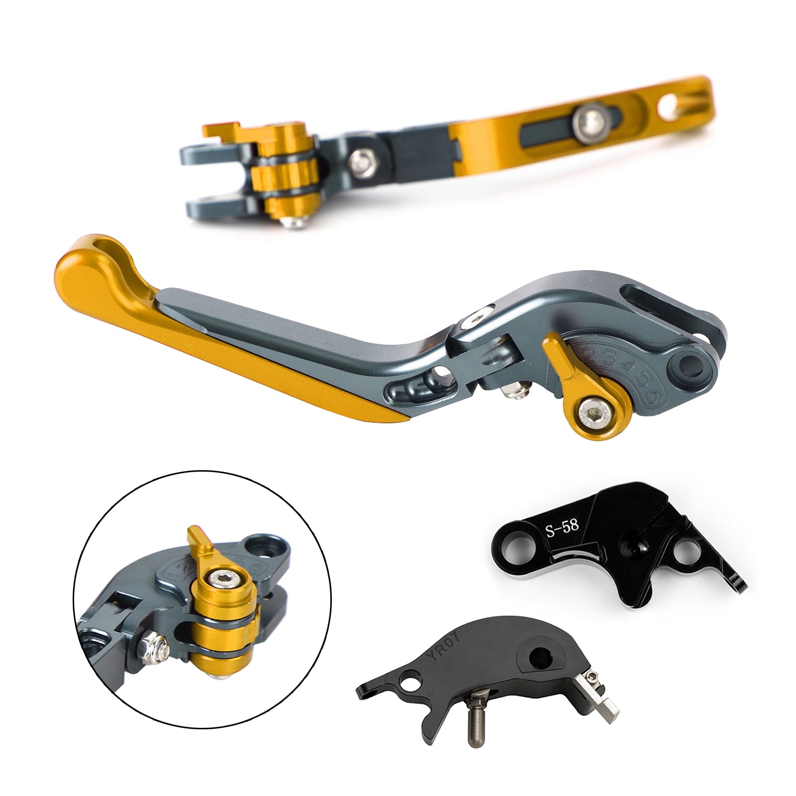 22-23 YAMAHA YZF R7 MT-10/SP FZ-10/SP Justerbar kopplingsbromsspak