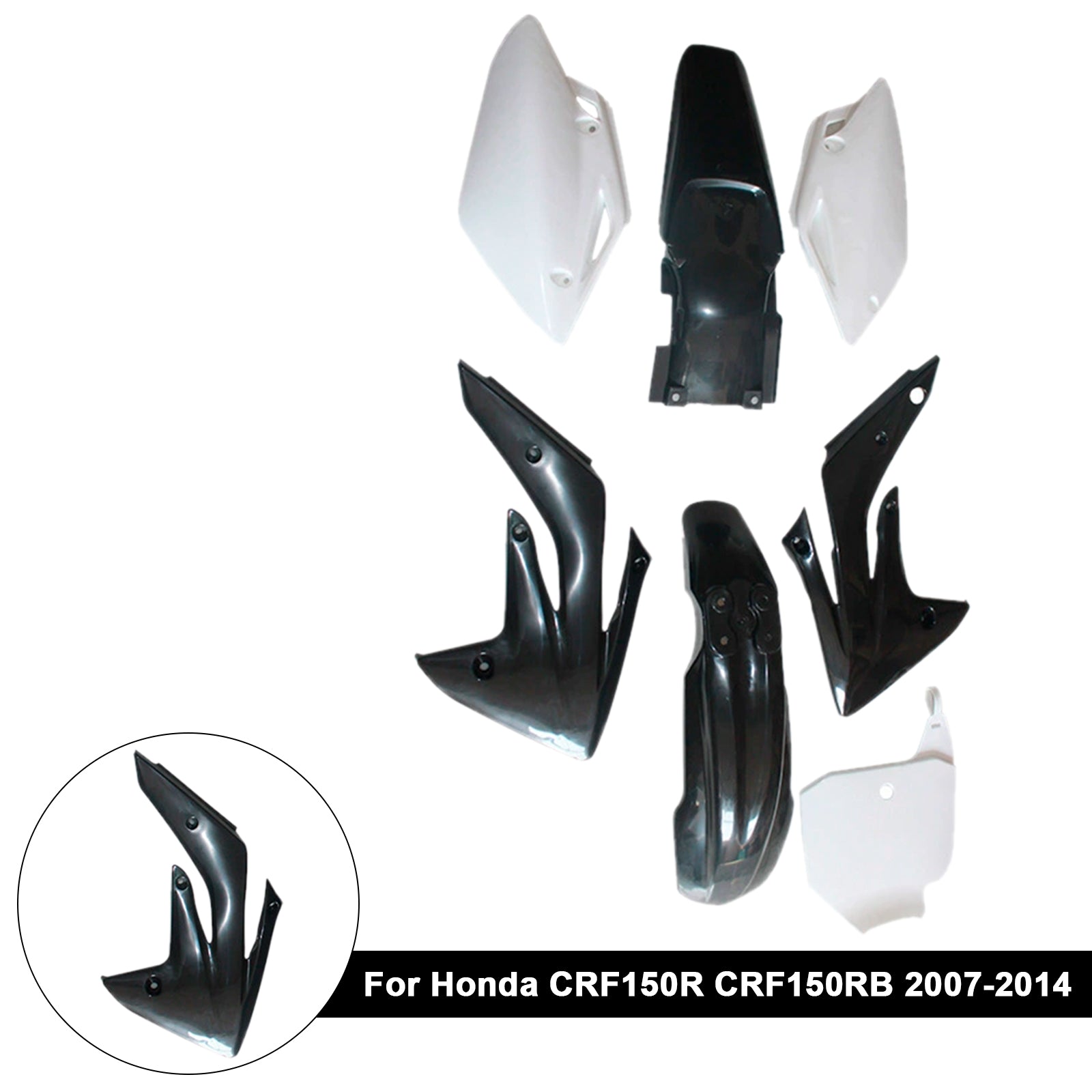 Amotopart 2007-2014 Honda CRF150R CRF150RB Fairing Kit