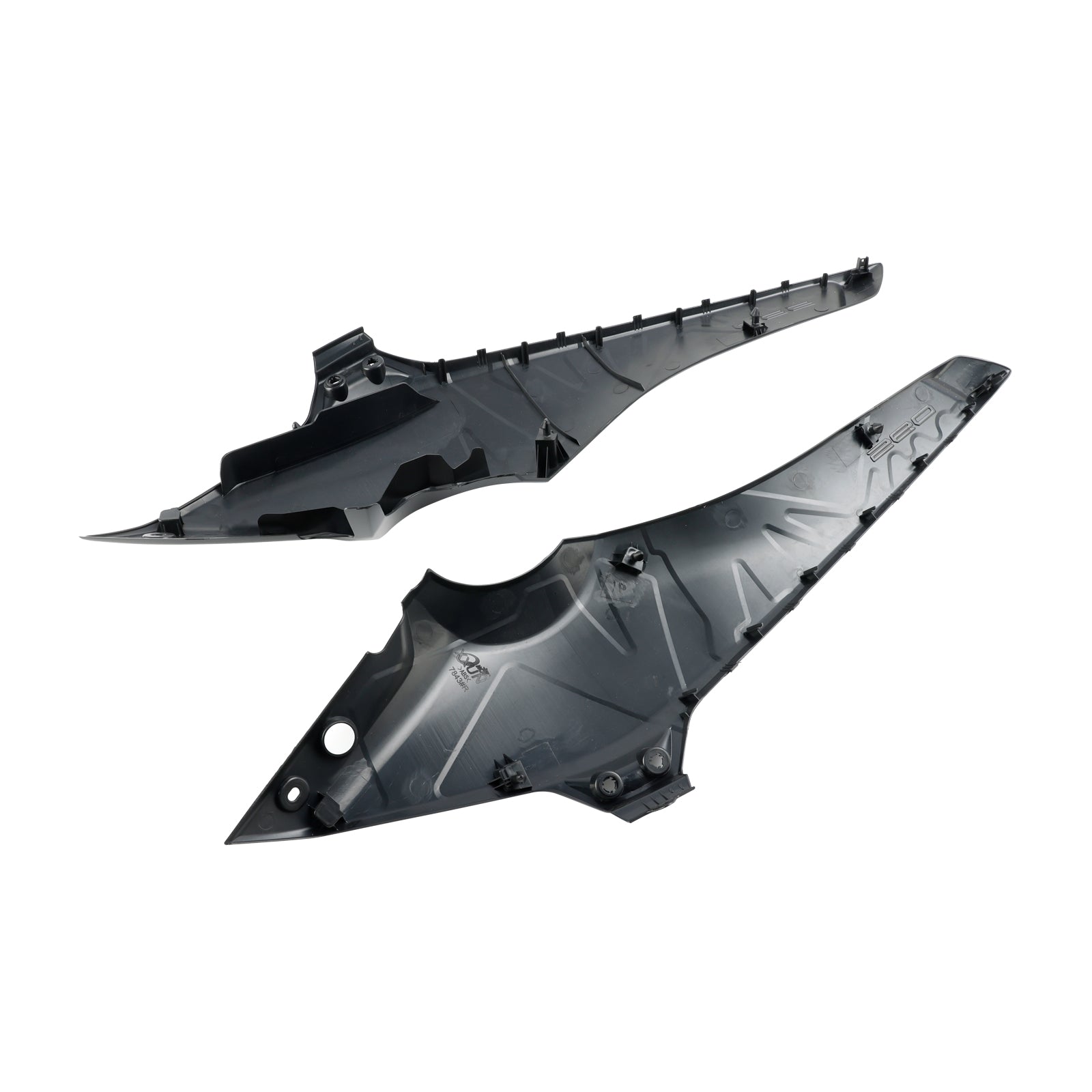 2022-2024 YAMAHA T-MAX 560 SIDA RAMBOLL PANELER FAIRING COLLS MATTE SVART