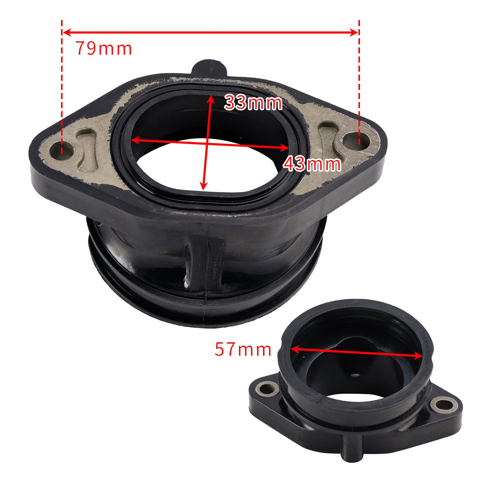 Polaris RZR XP 1000 XP4 1000 EPS RS1 Throttle Body Adapter 1205302 1204714