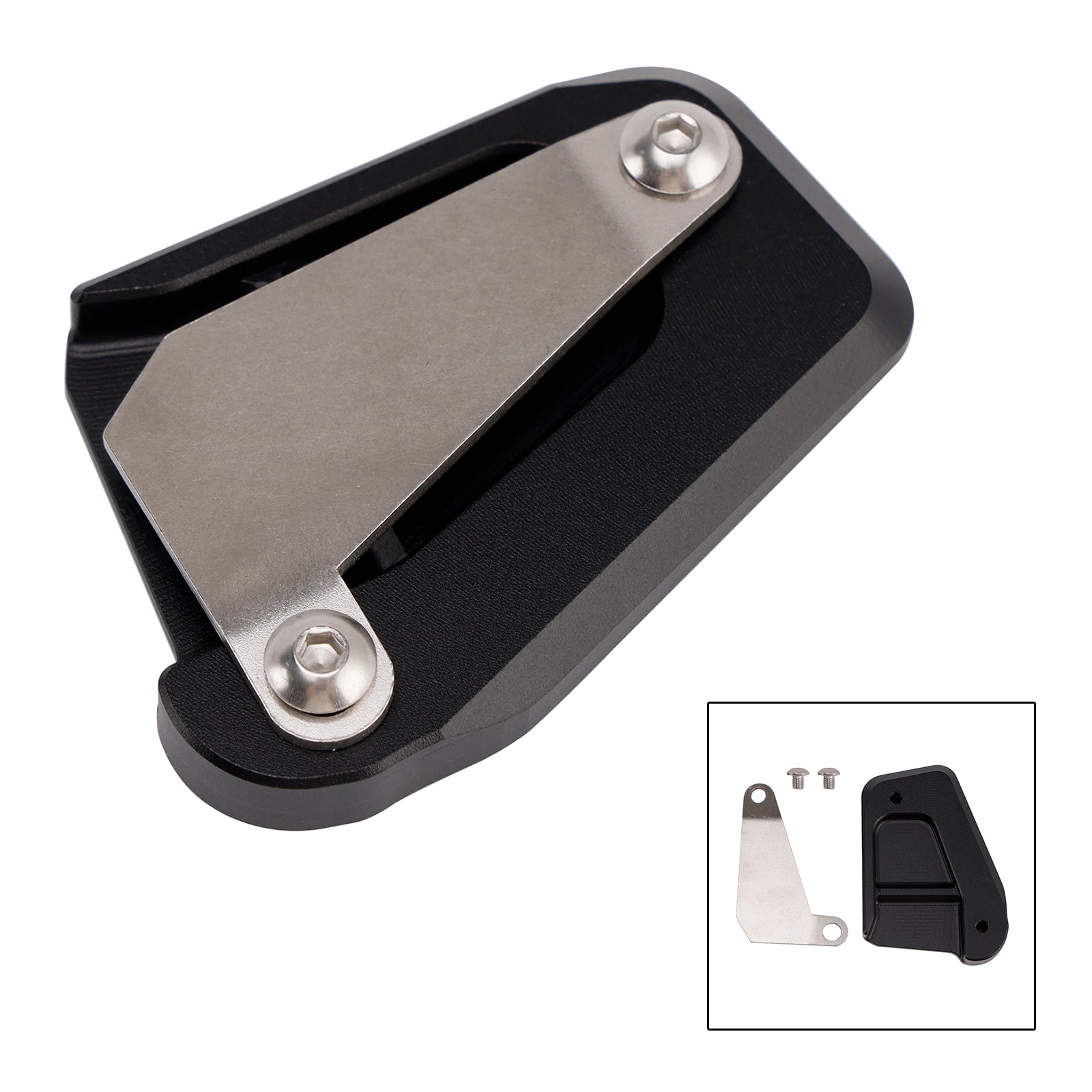 2023-2025 24 Bmw R1300Gs Silver Extension Brake Foot Pedal Enlarger Pad Cnc