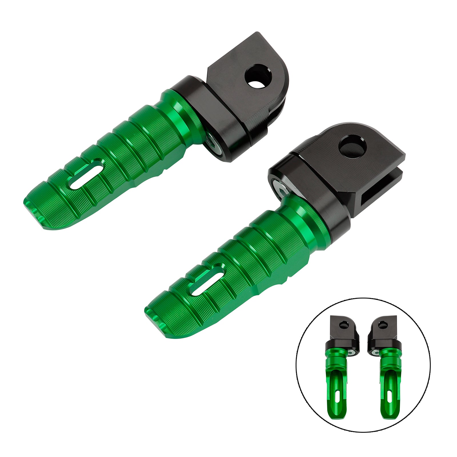 KAWASAKI ZX-4R ZX-4RR 24-25 NINJA 400 18-24 Front Footrests Foot Pegs