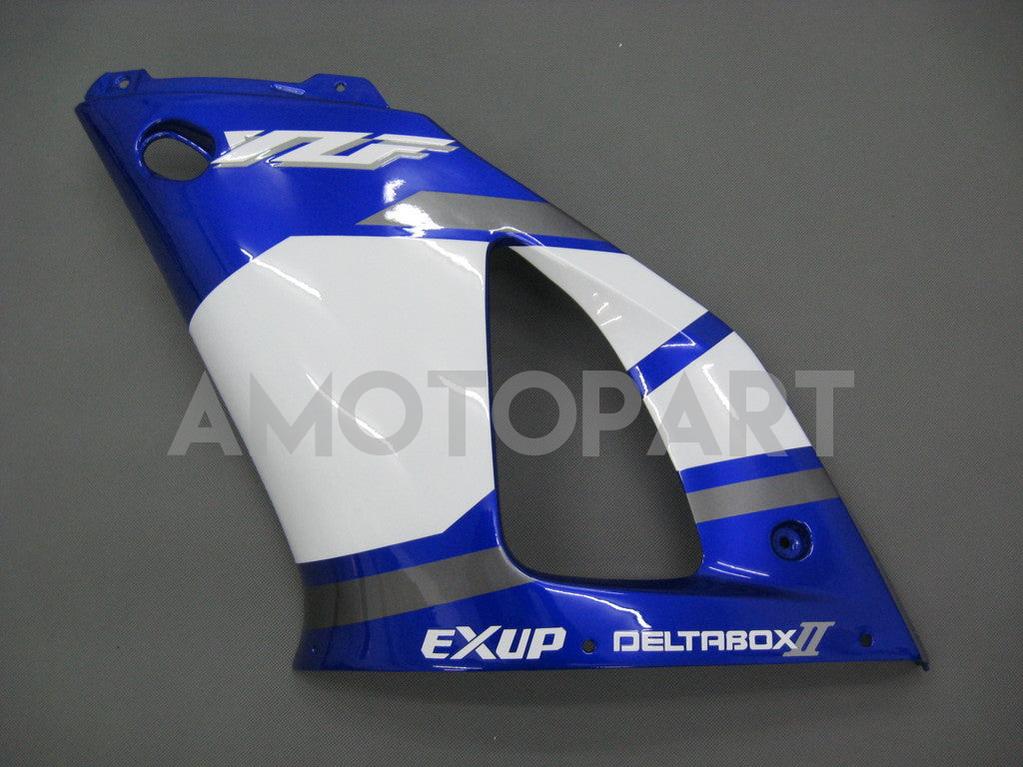 Amotopart 2000-2001 Yamaha YZF 1000 R1 Blue&White Style3 Fairing Kit