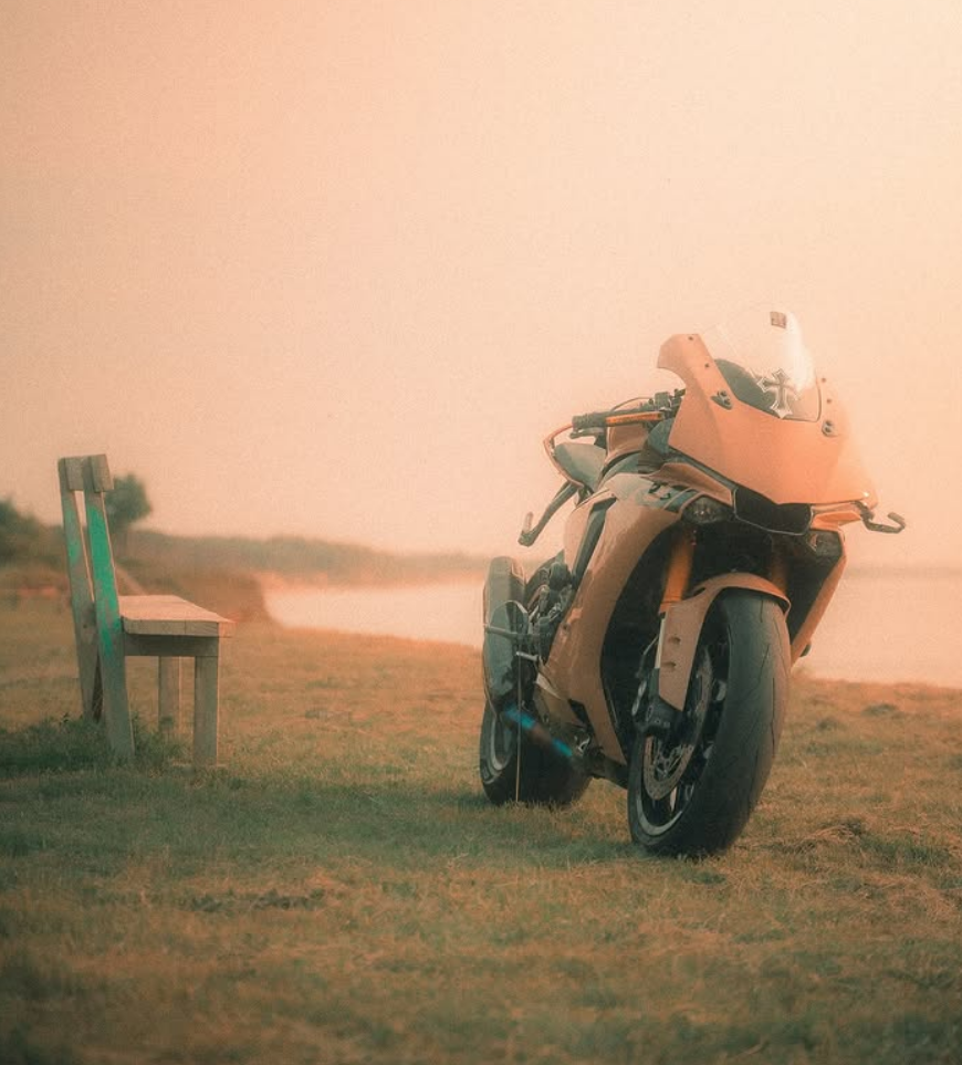Amotopart 2020–2026 Yamaha YZF-R1 Verkleidungsset mit braunem und geschmiedetem Kohlefasermuster