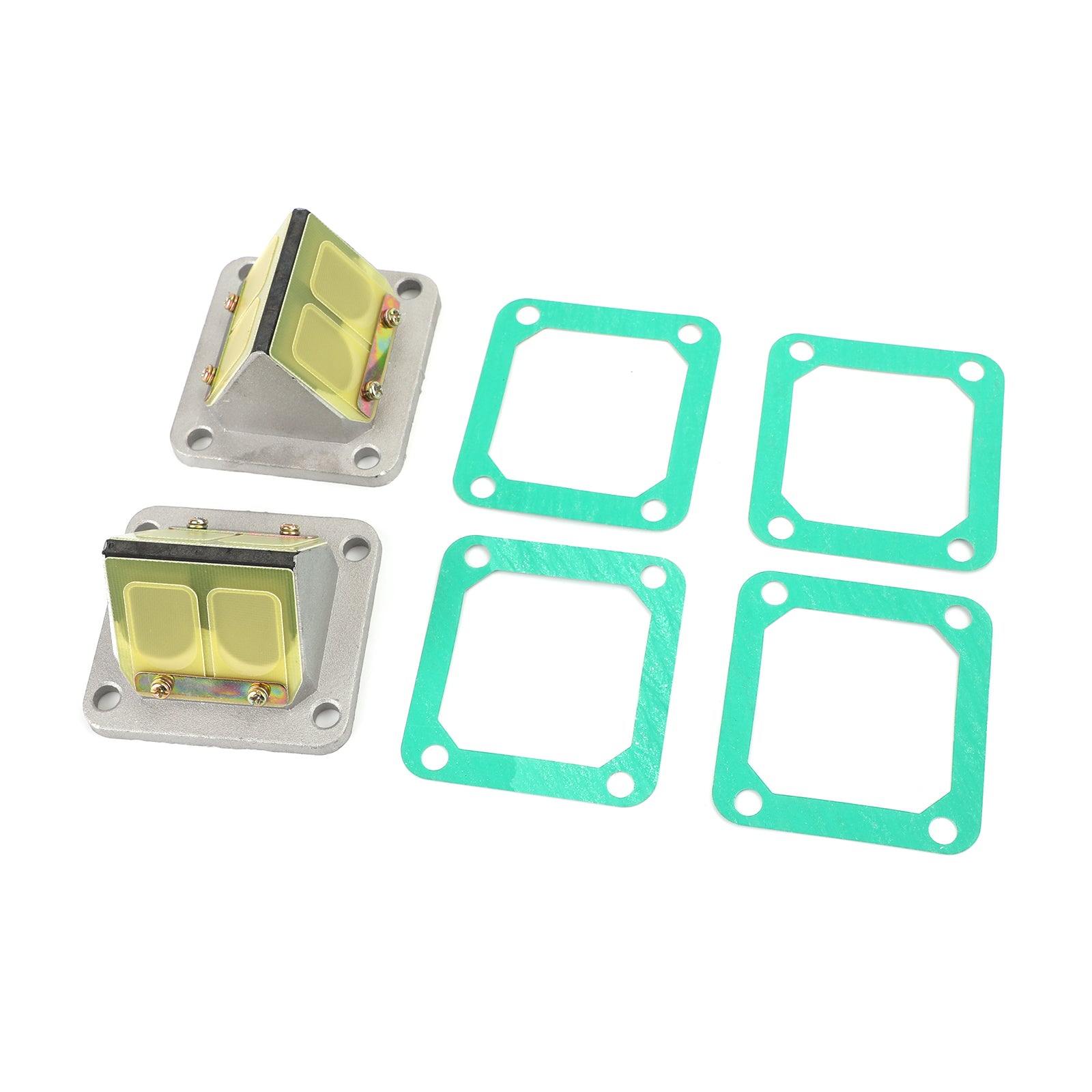 1987-2006 Yamaha Banshee YFZ350 Reed Valve Cages + Reeds