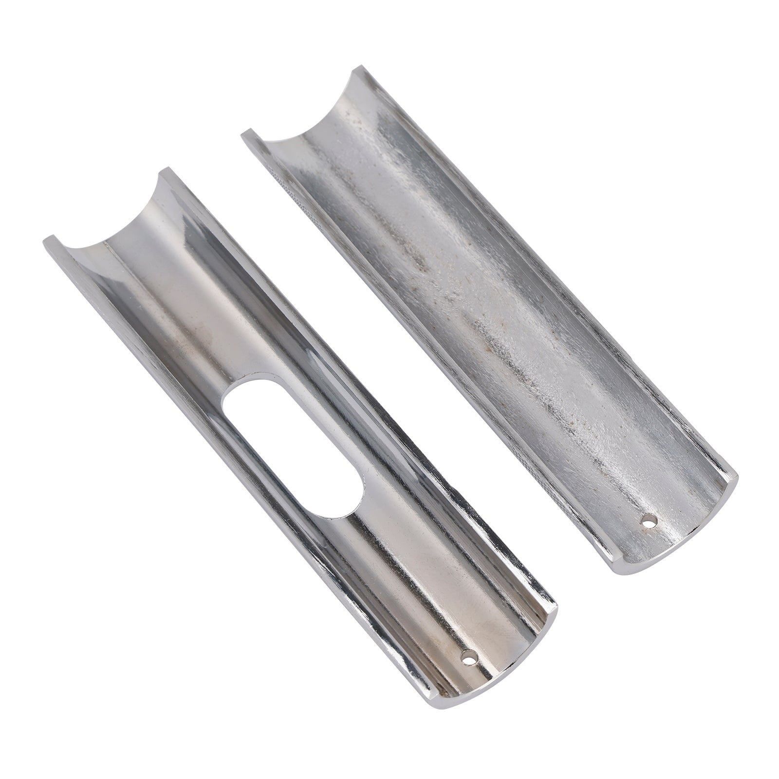 Dyna Road Glide Road Kingw 1-1.25" Diameter Rising Handlebar Adapter Chrome