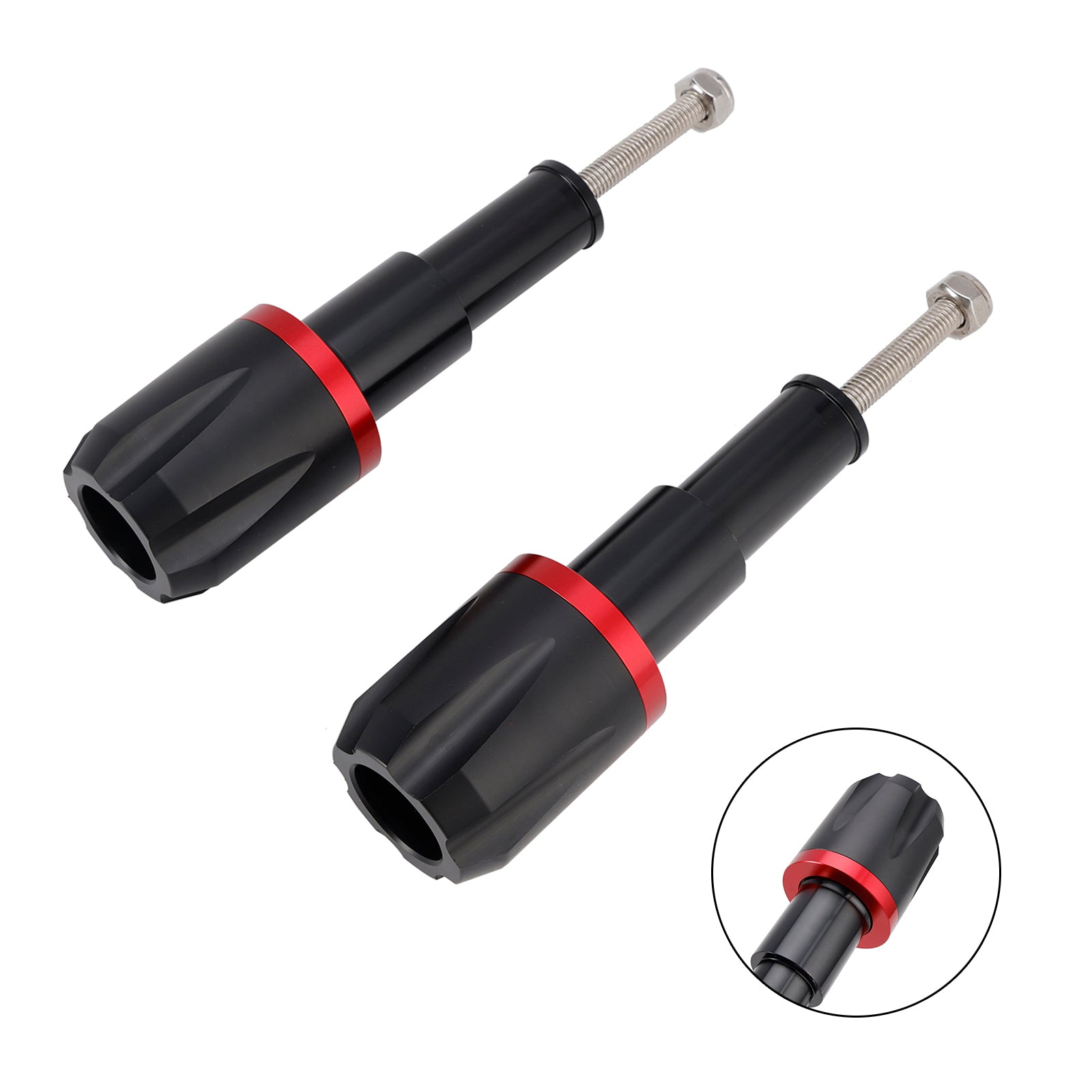 17-21 Honda Rebel Cmx500 Cm500 Crash Bobbin Protector Slider Aluminum Red