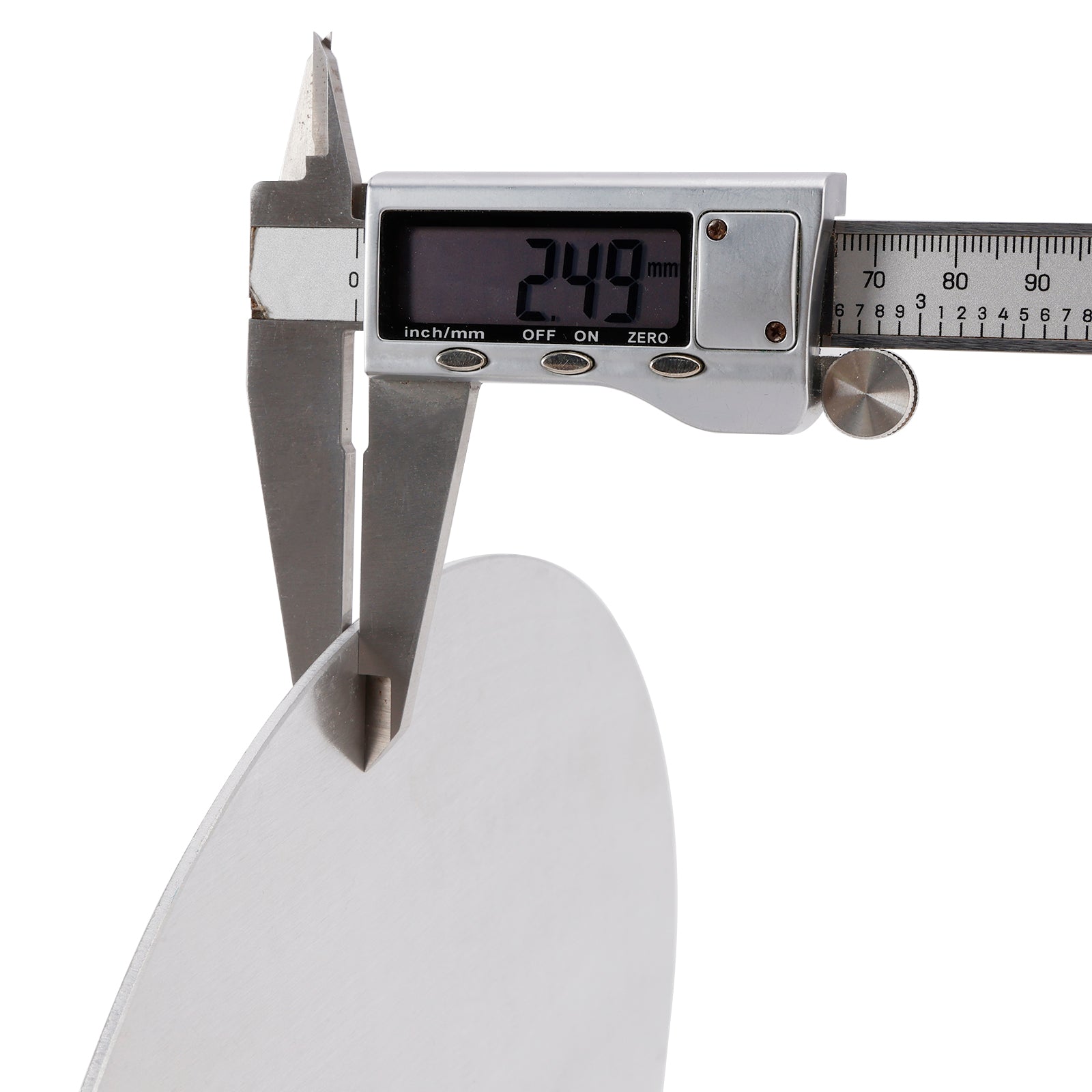 Plaque d'images en alliage en aluminium vierge ovale diy ajustement universel pour moto