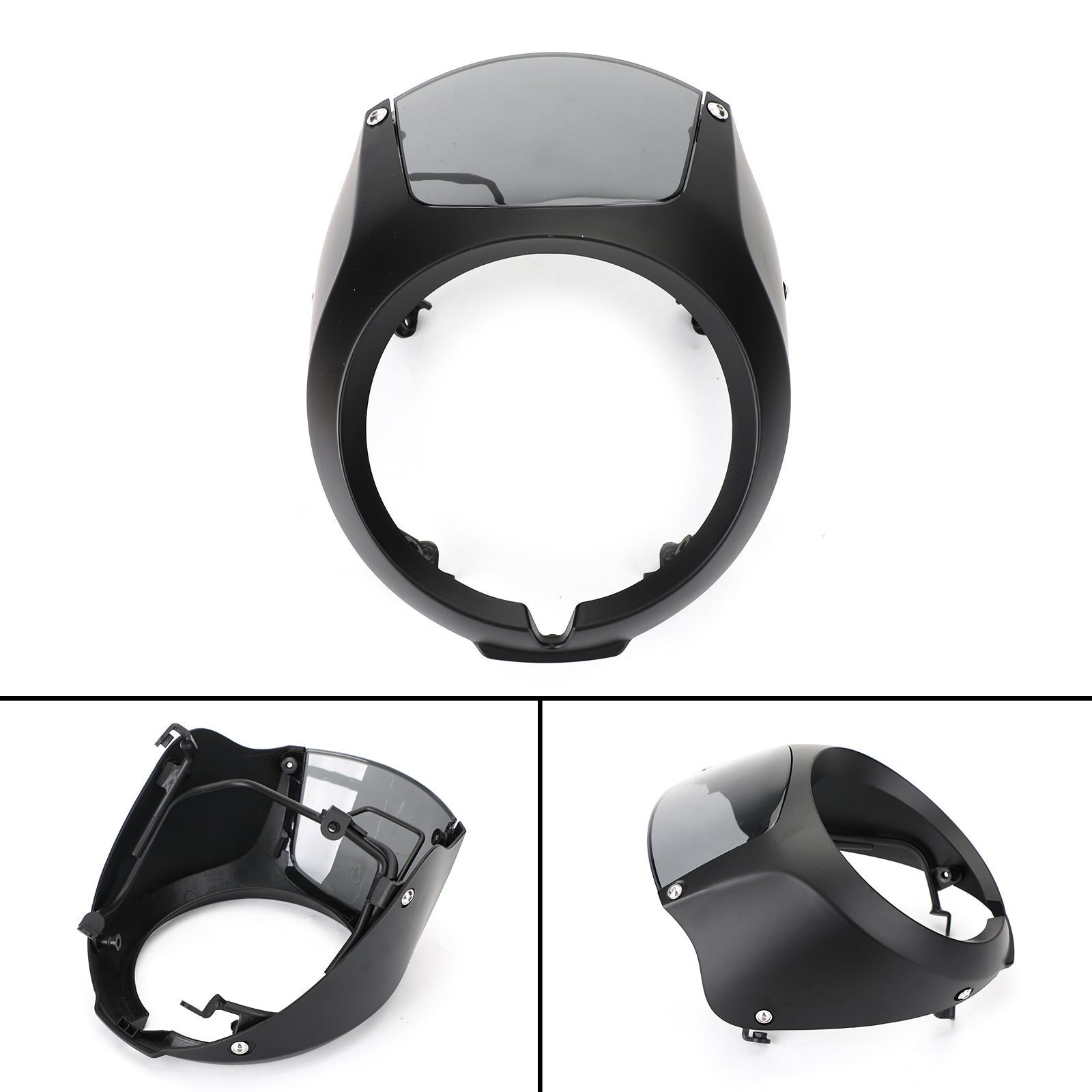 ホンダ REBEL CM500 CMX500 2020 ヘッドライト フェアリング スクリーン フロントガラス カバー ブラック