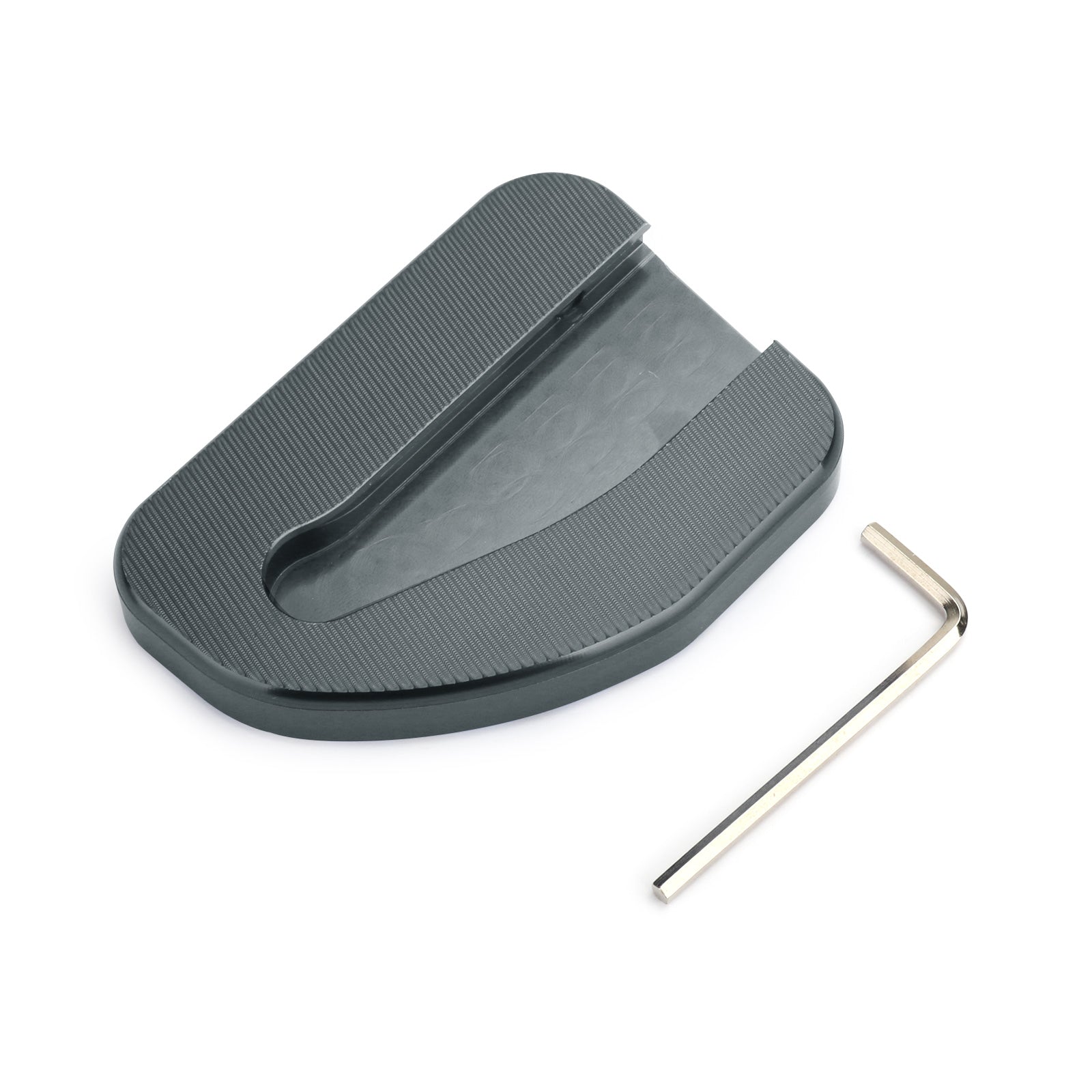 10-17 Honda GoldWing GL1800 Kickstand Sidestand Extension Plate Pad Titanium