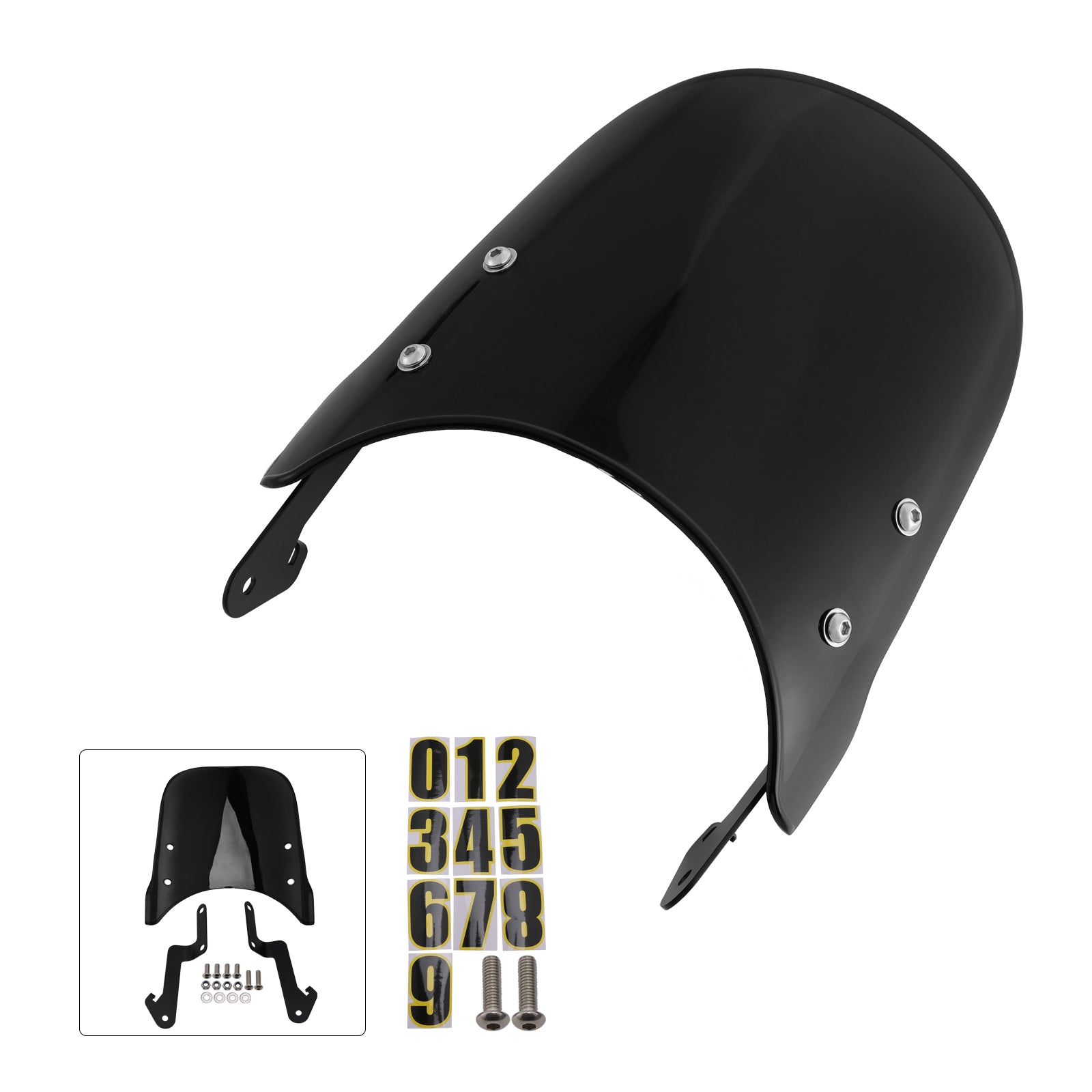 2024-2025 YAMAHA XSR 155 2020-2023 XSR 125 Windshield WindScreen