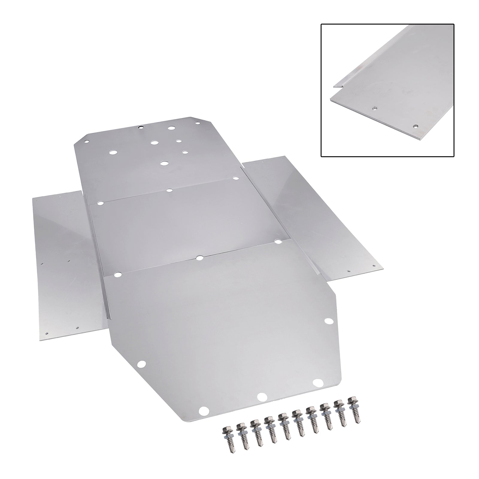 2008-2014 Polaris Rzr 800 15-16 S900 Skid Plate Aluminium Chassis Guard