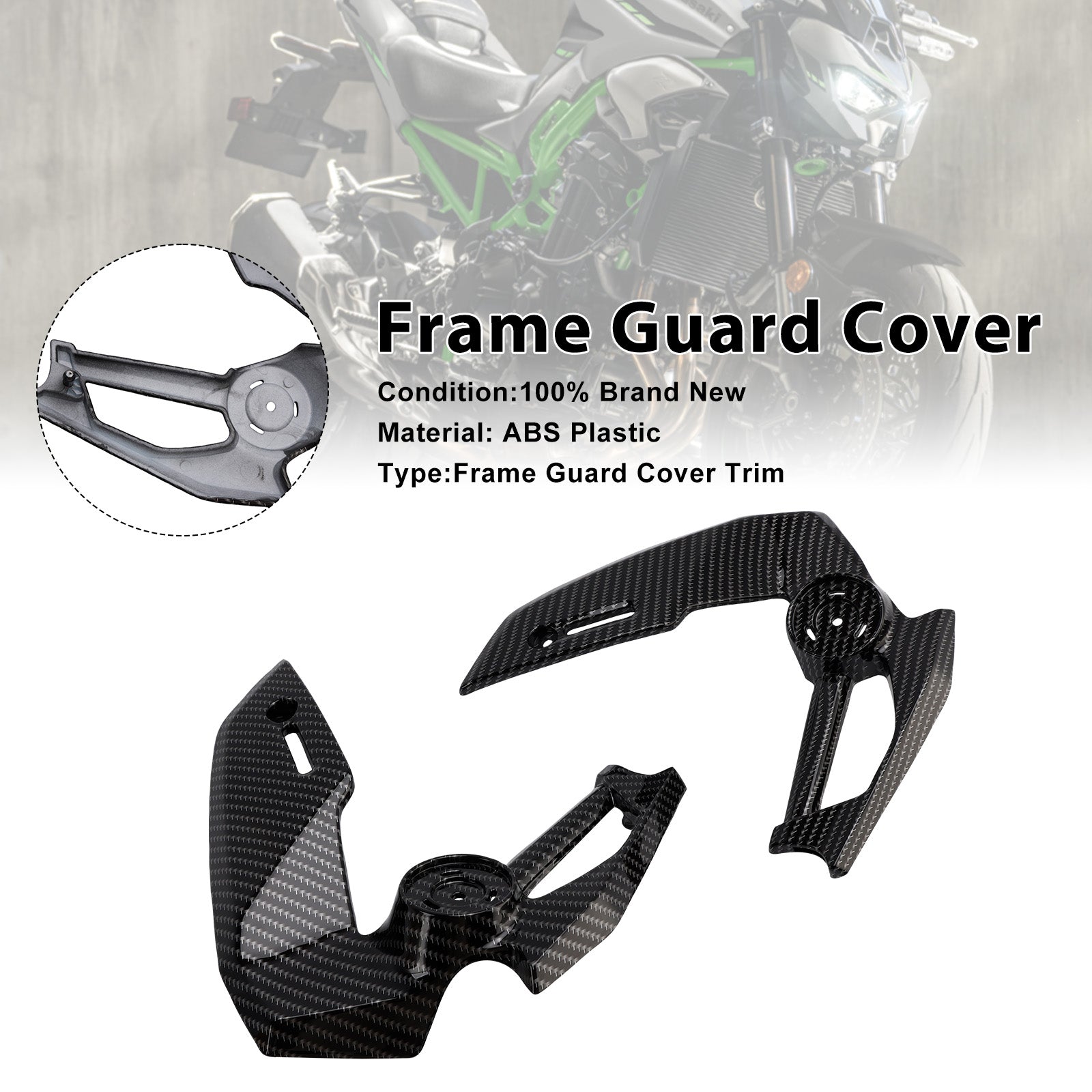 Kawasaki Z900 2025-2026 Frame Side Cover Guard Fairing