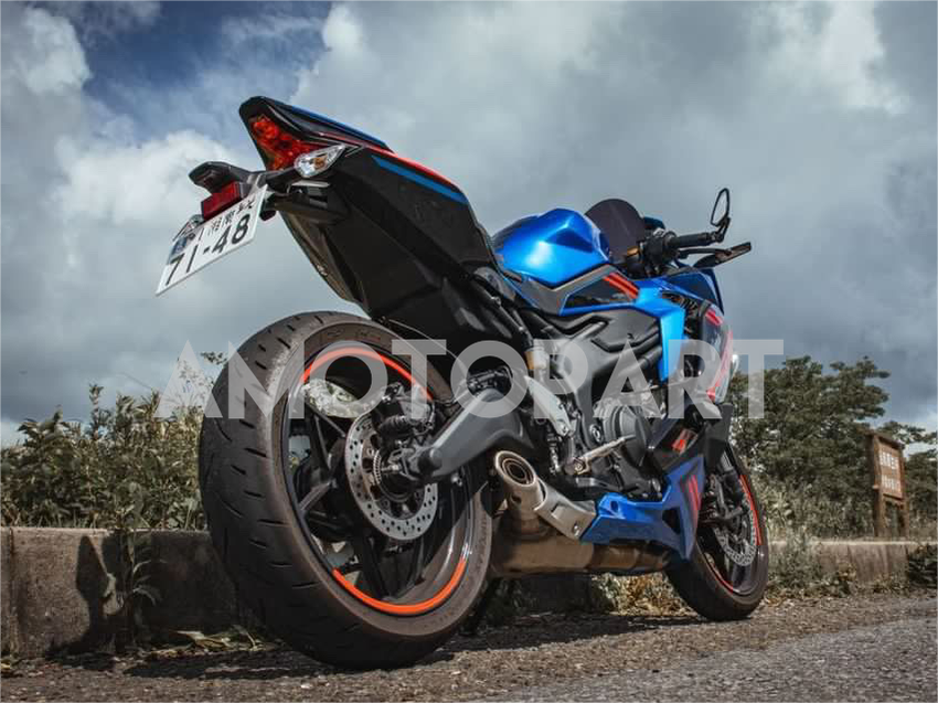 Amotopart 2019-2025 Kawasaki Ninja ZX25R ZX4R ZX4RR Red Blue Fairing Kit