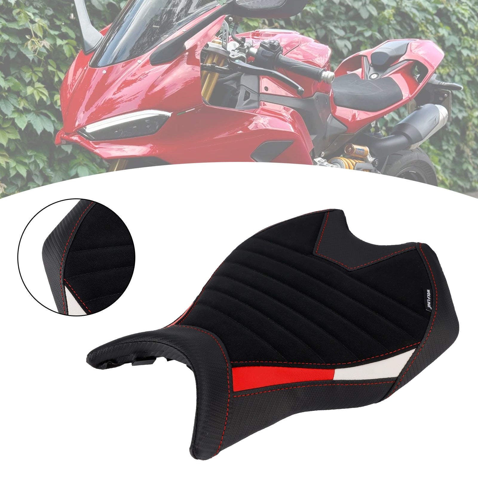 2025-2026 Du Panigale V2 Front Driver Raider Seat Pillion Pude
