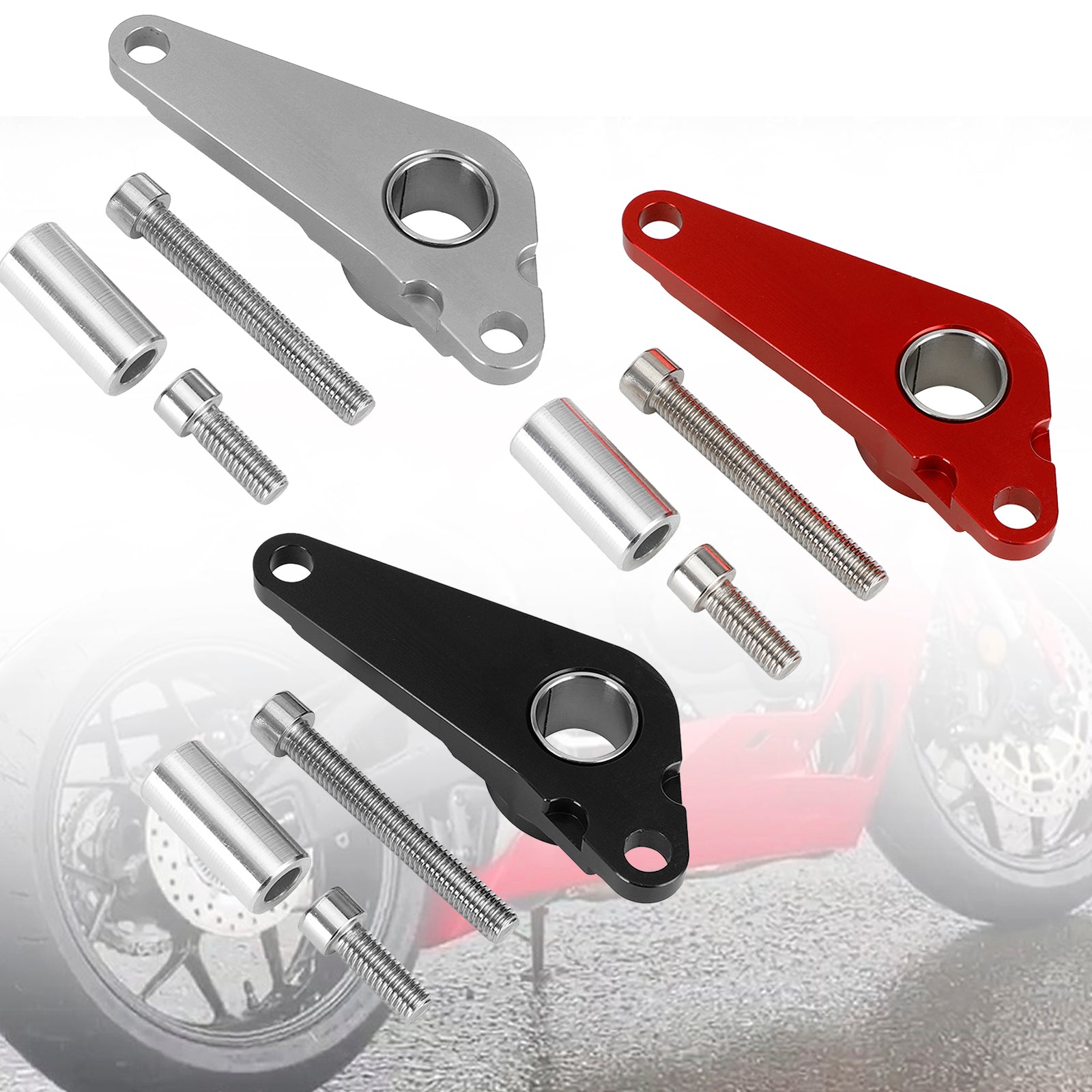 Stabilizátor řazení řazení páky převodovky hliníku pro Honda CBR600RR 20-22 stříbro