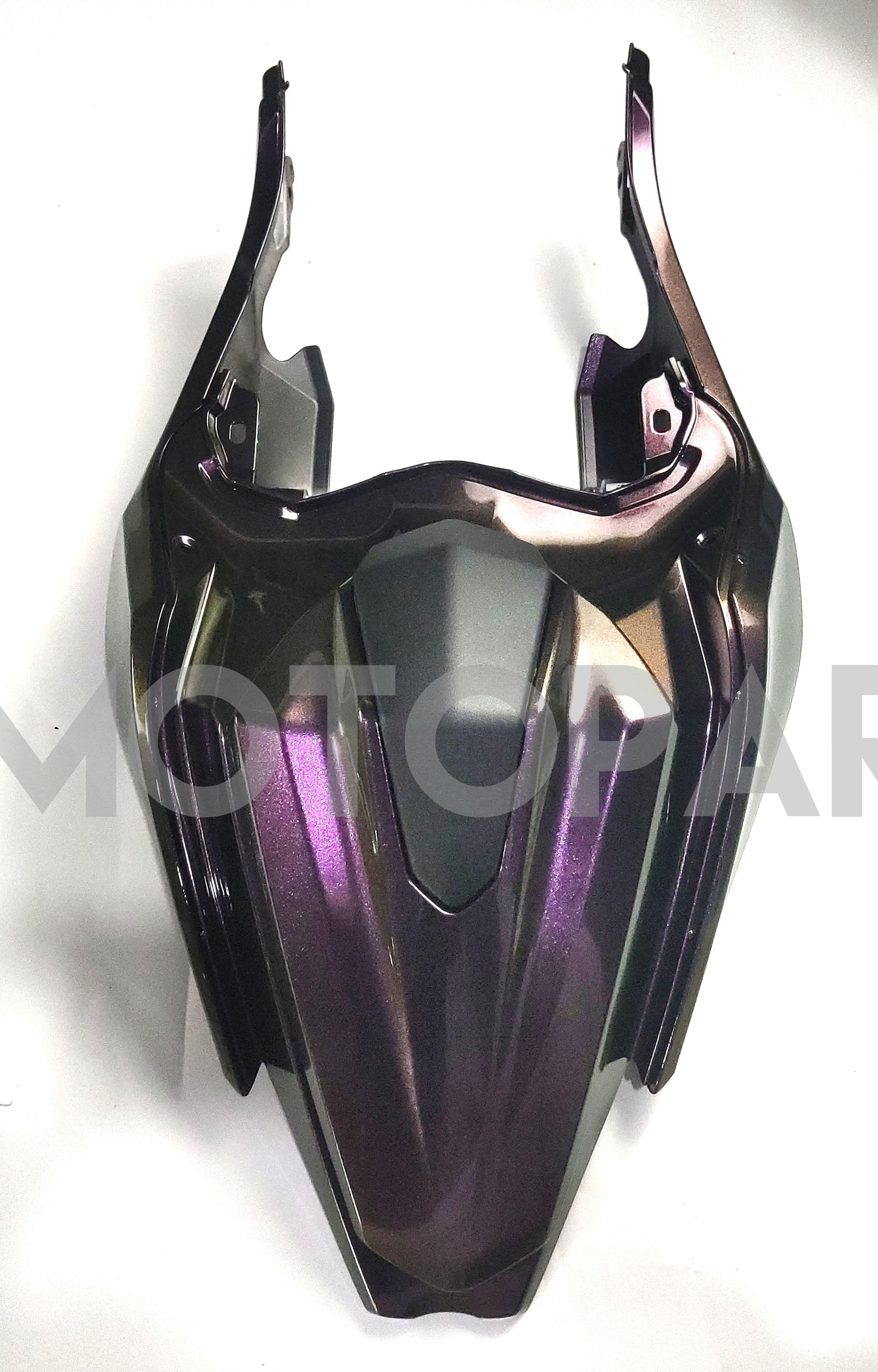 Amotopart Kawasaki EX400/Ninja400 2018-2024 Gradient Purple & Green Fairing Kit