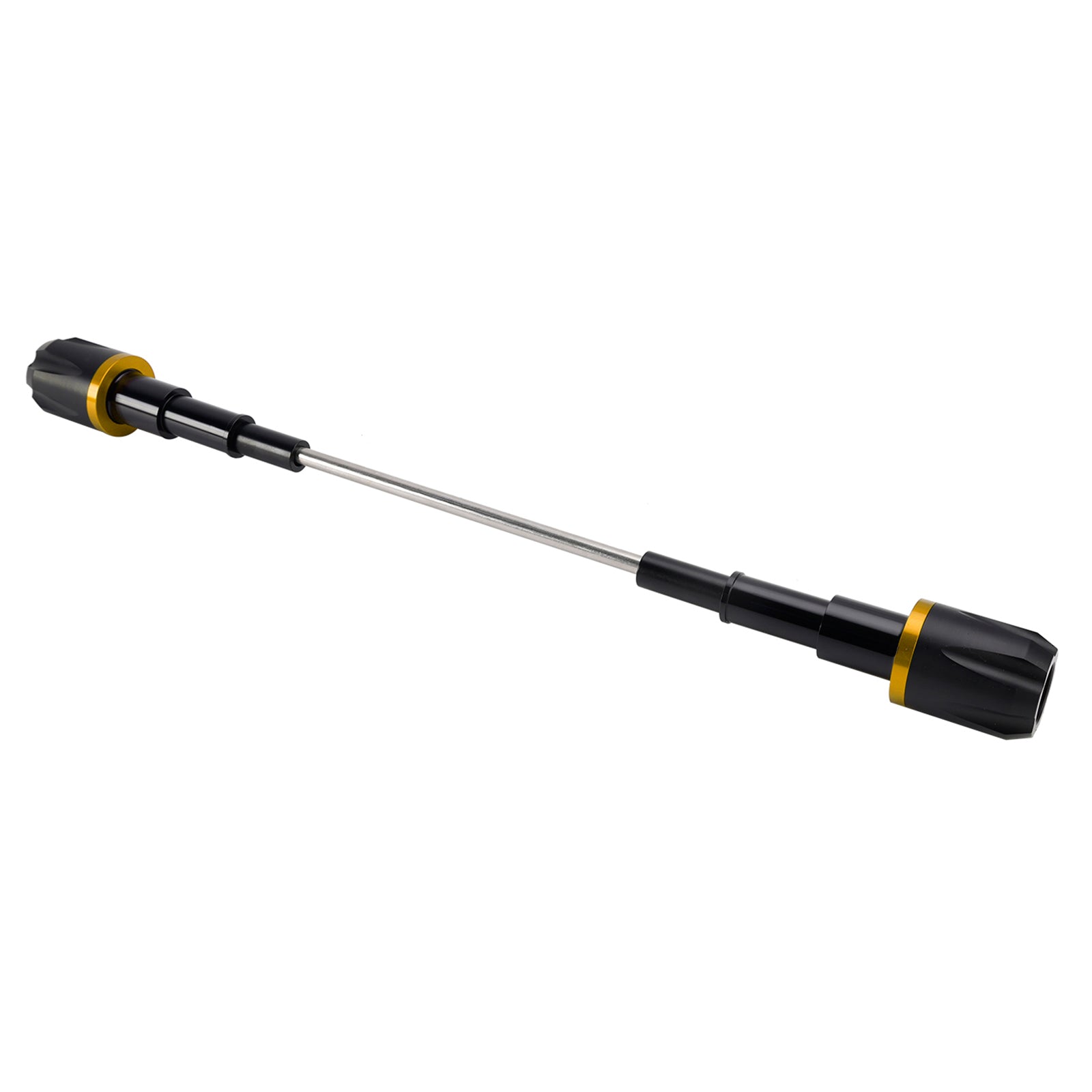 Du Cafe Racer Scrambler 800 Aluminum Frame Crash Slider Protection Gold Black