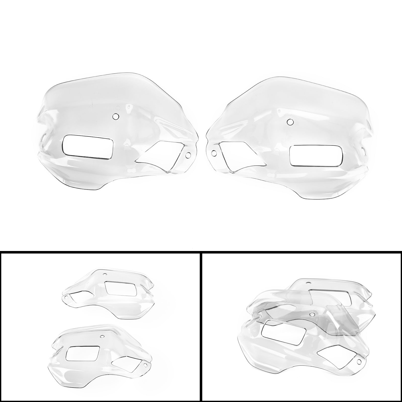 23-24 Honda XL750 Transalp Handguard Extensions Hand Protector Choitshield