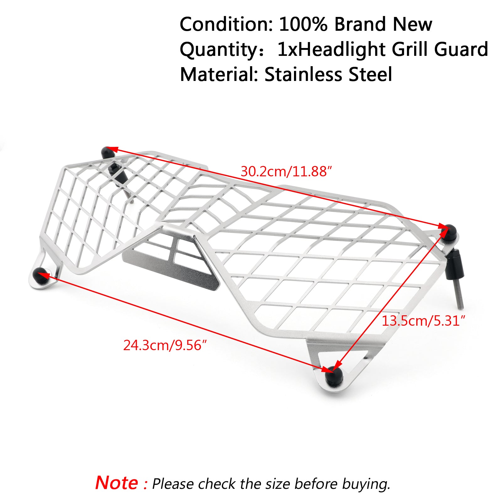 Copertura di protezione della griglia di protezione del faro per Tiger 800 2017 Explorer 1200