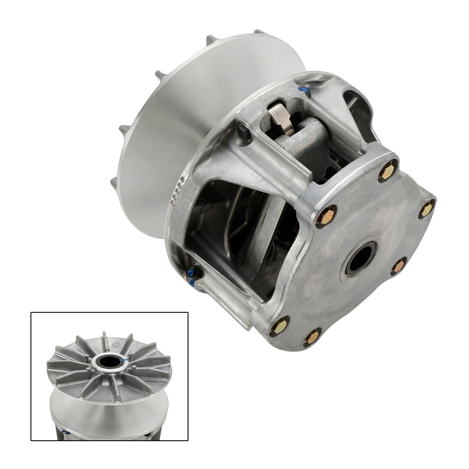 Front Clutch Variator Pulley Set 1322743 For Polaris Rzr 800 Efi 2008-2009 Le