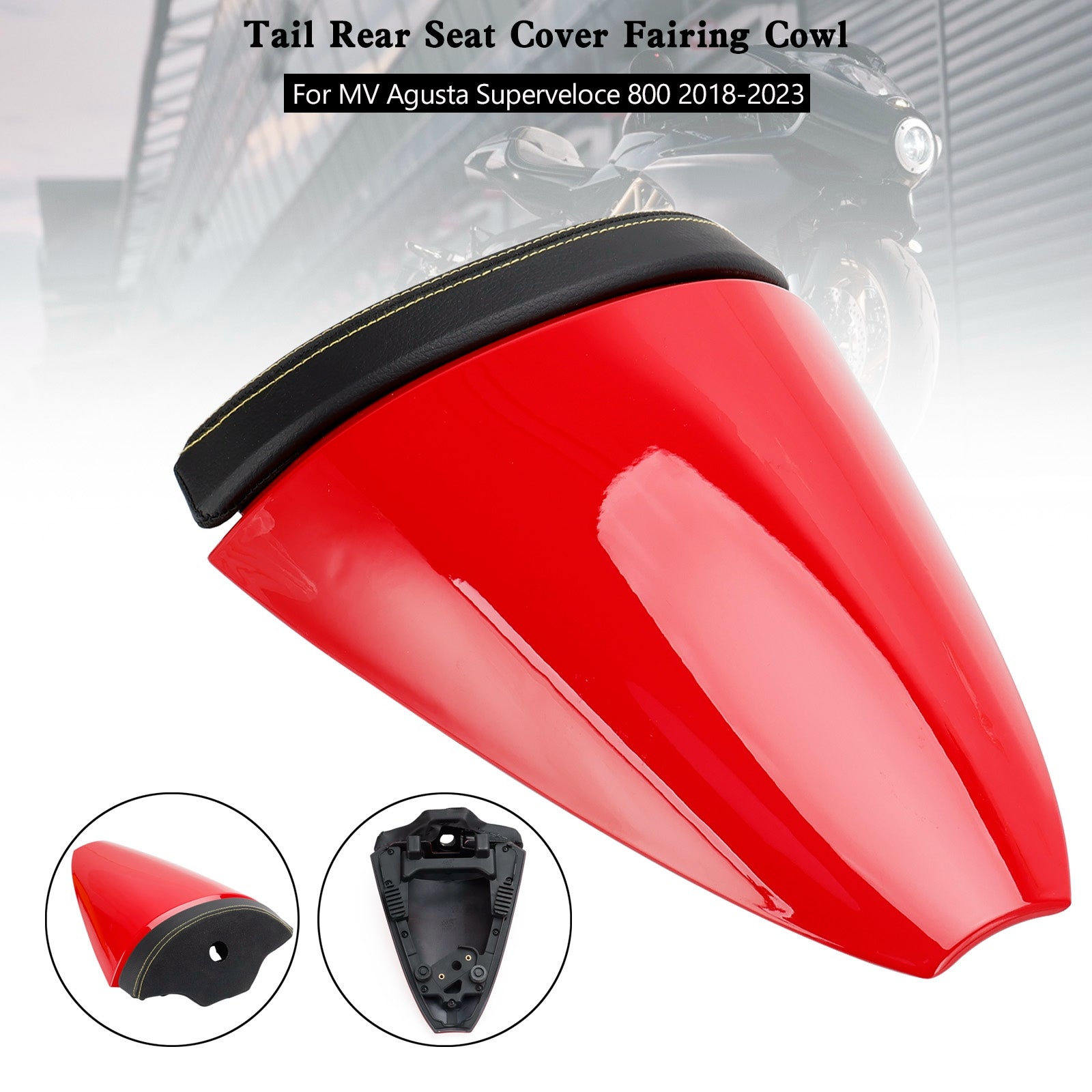 2018-2023 MV Agusta Superveloce 800 Tail Tylna pokrywa siedzenia Fairing Cowl
