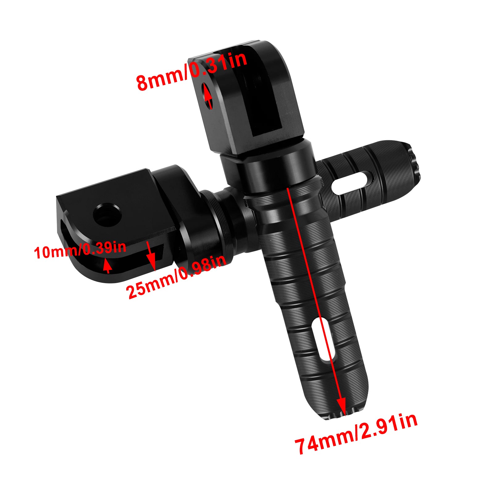 Pedane anteriori Pedana adatta per VOGE 250RR 350AC 525AC 2022 300AC 500AC 21-22
