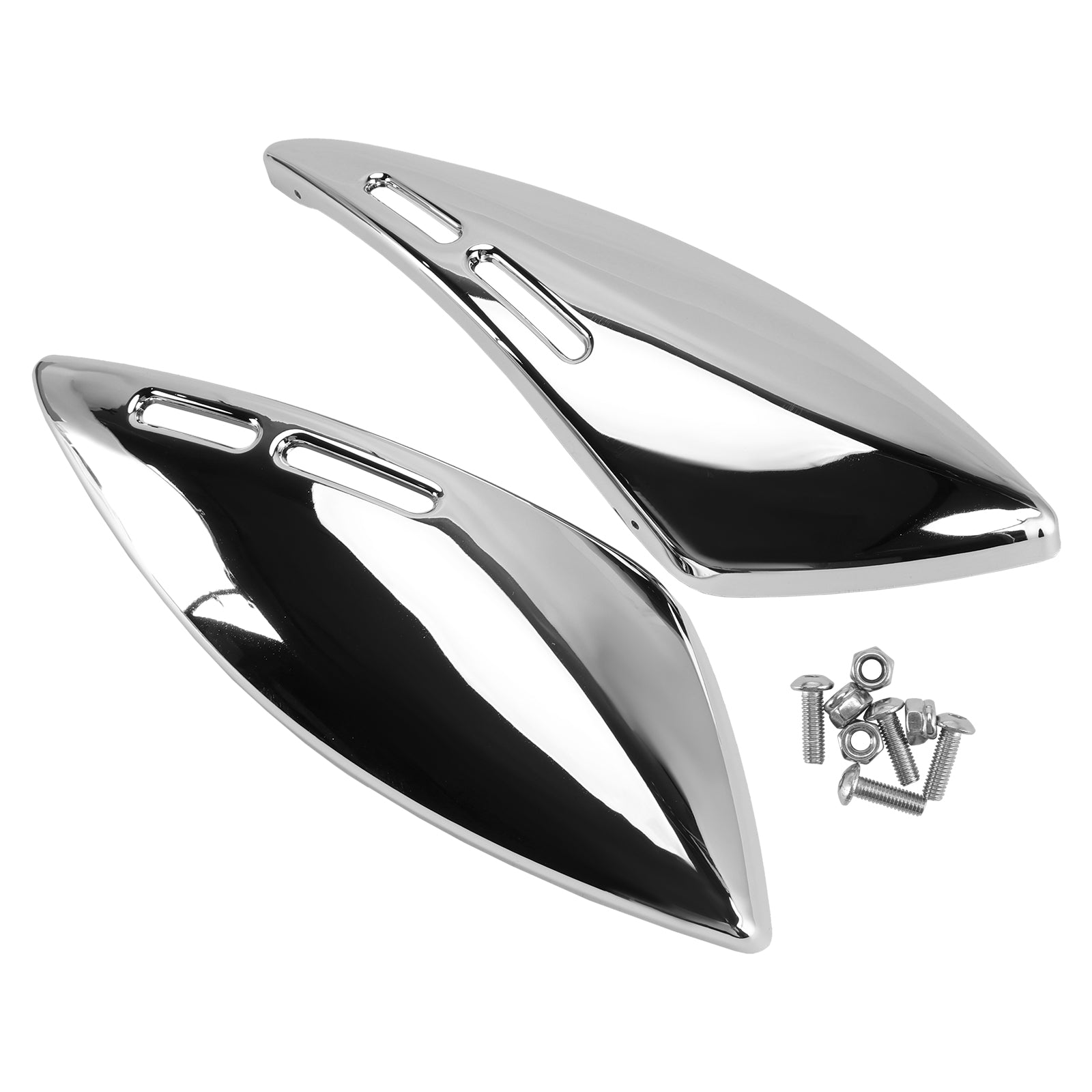 2018-2024 Kawasaki Z900RS Chrome Gas Tank Side Cover Panel Fairing Cowl