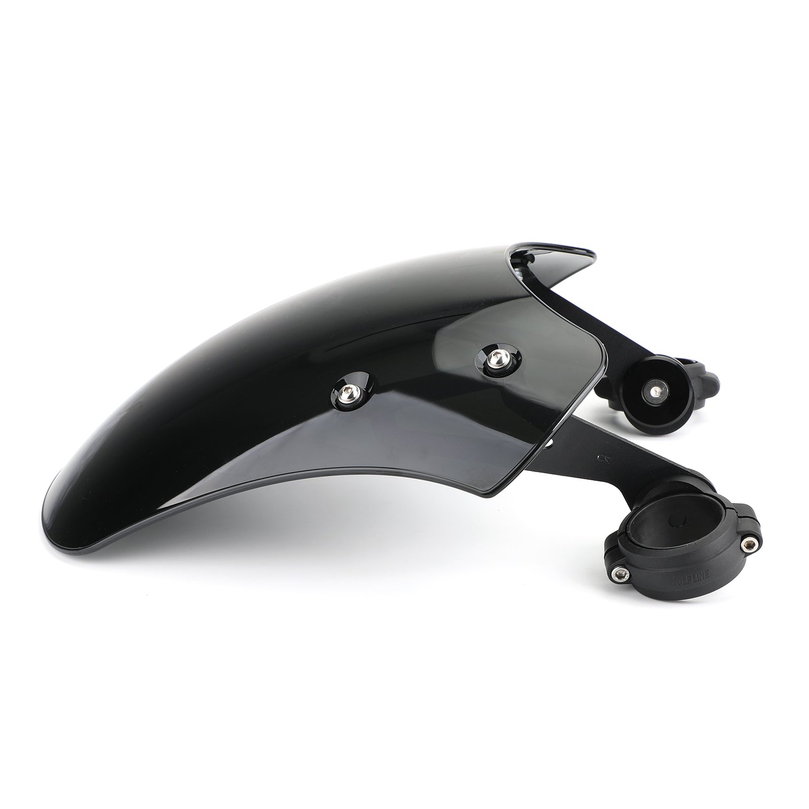 Harley Dyna Softail modelos negro ABS motocicleta parabrisas parabrisas