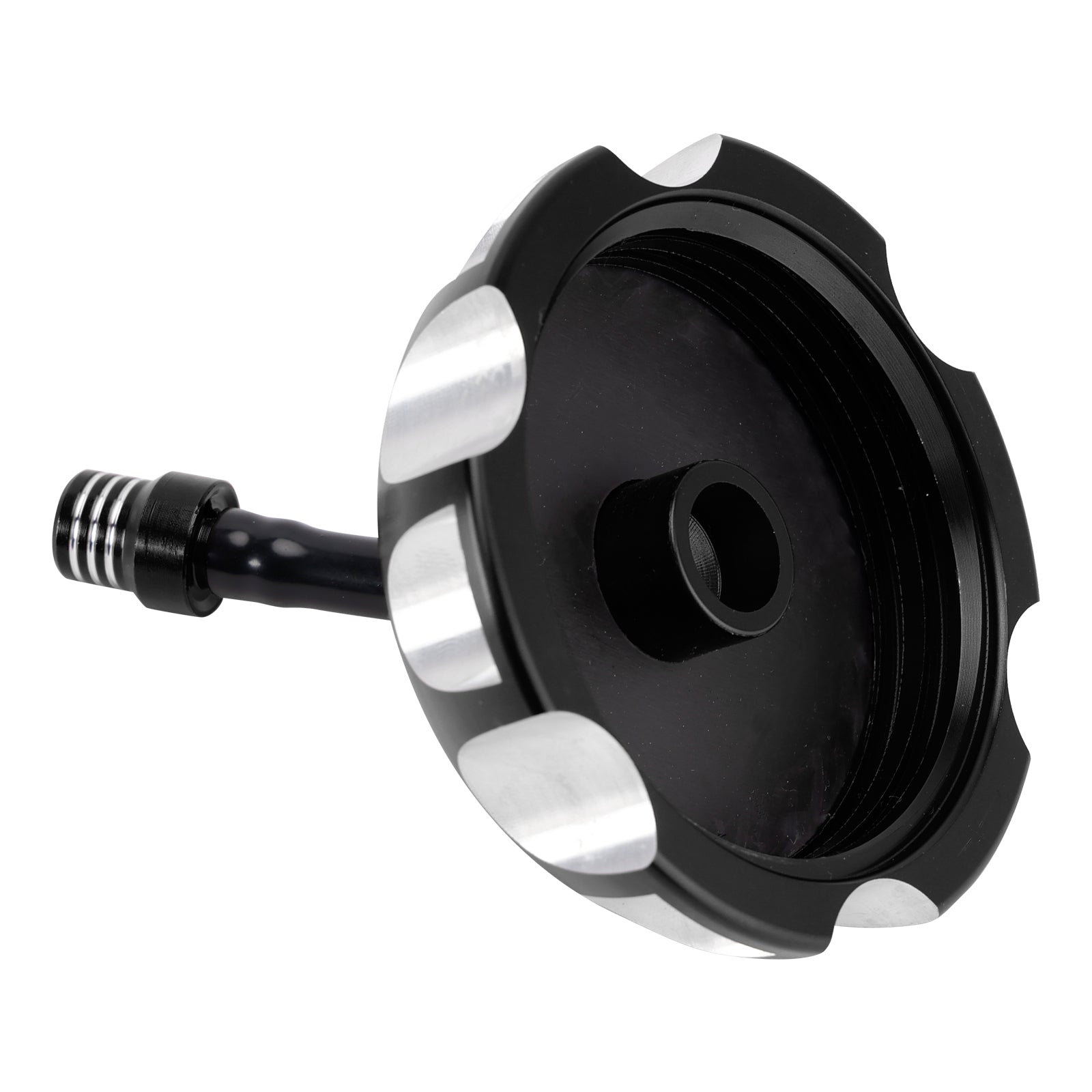 Yamaha Bruin Grizzly Big Bear 250 350 400 450 Alu Fuel Gas Cap W/Vent Black