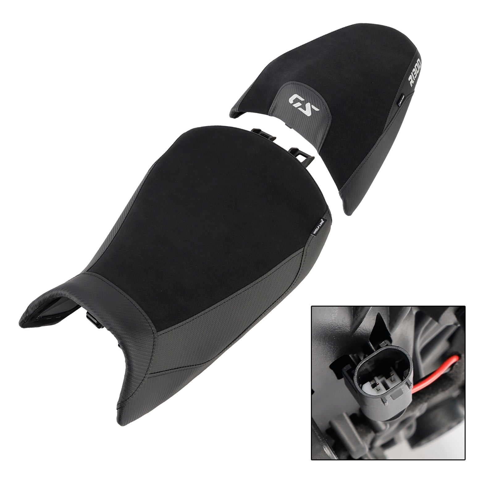 24-25 Bmw R1300Gs R 1300 Gs Lower Front W/ Rear Seat Driver Pillion Black
