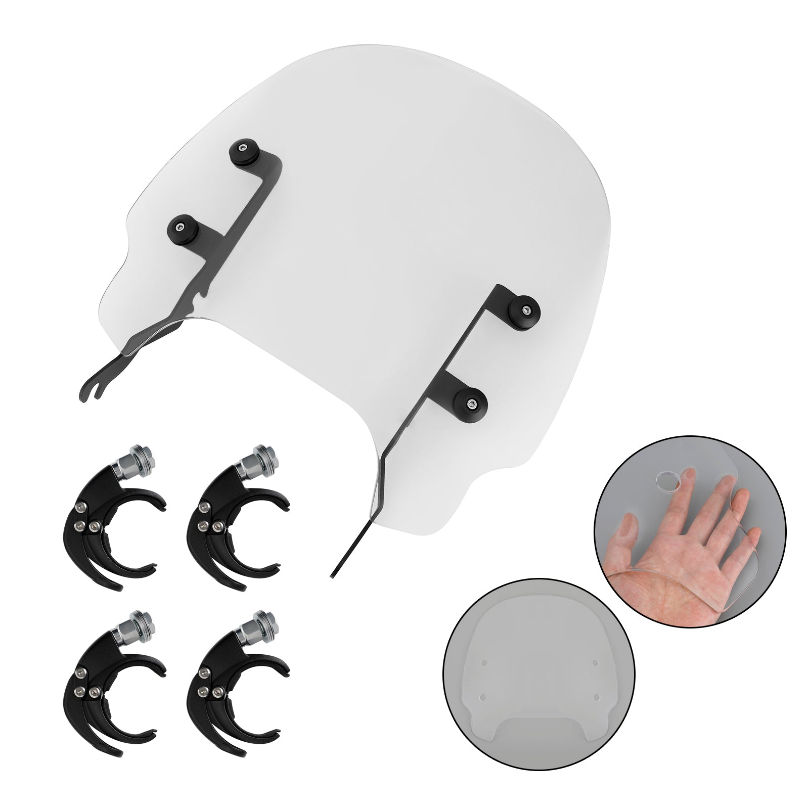 21-22 Sportster S RH1250 ABS Motorcykel vindrutan vindruta