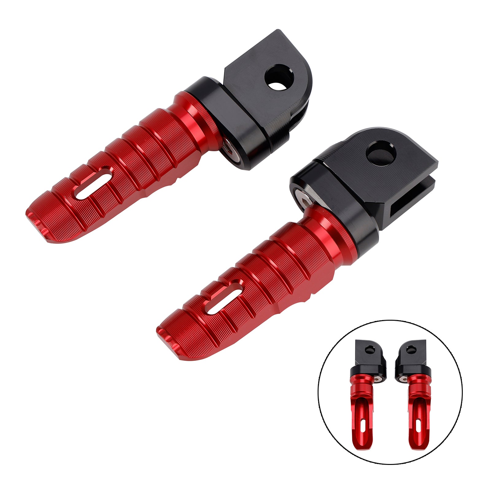 KAWASAKI ZX-4R ZX-4RR 24-25 NINJA 400 18-24 Front Footrests Foot Pegs