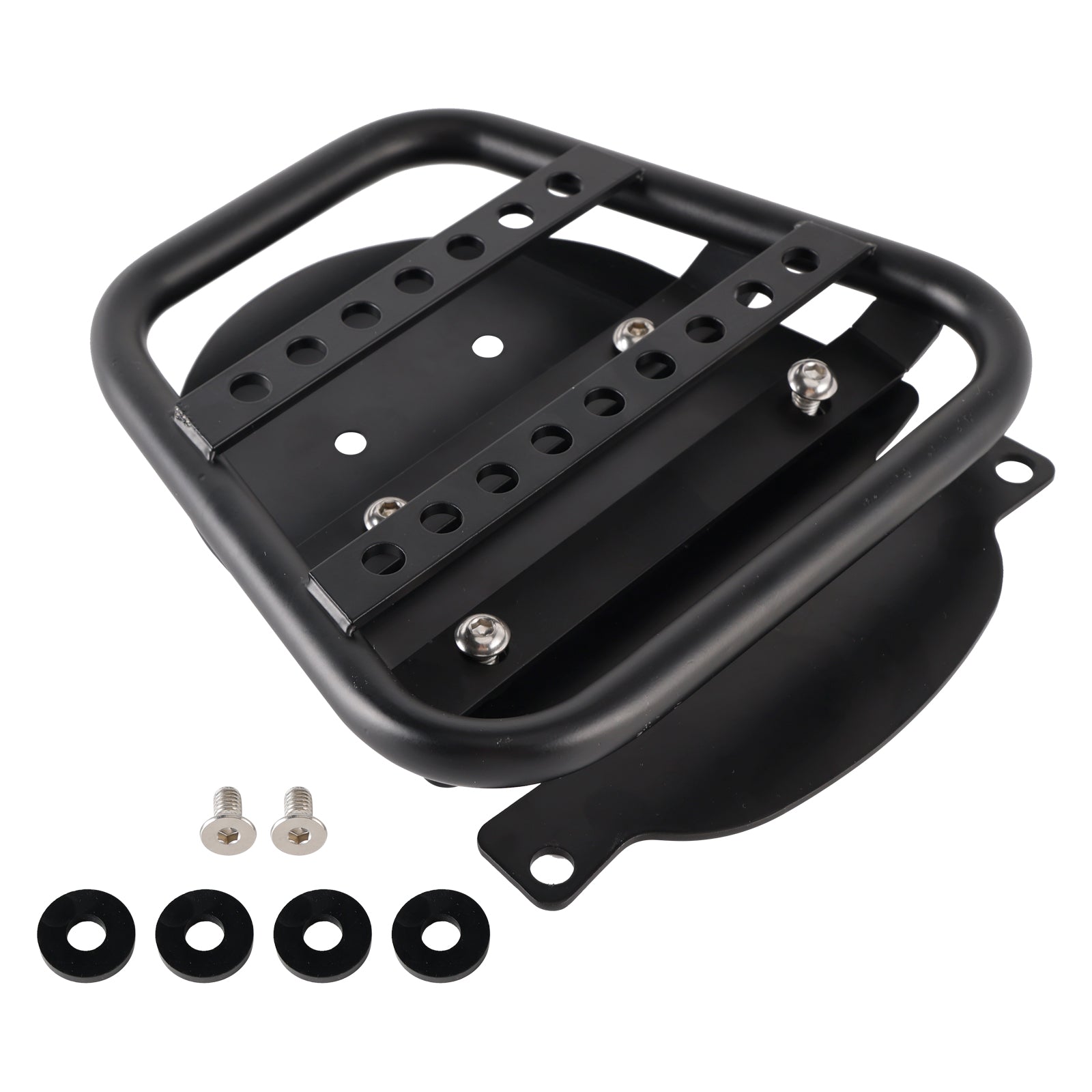 2023 2024 2025 Scrambler 400X Rear Seat Rack Luggage Carrier Black