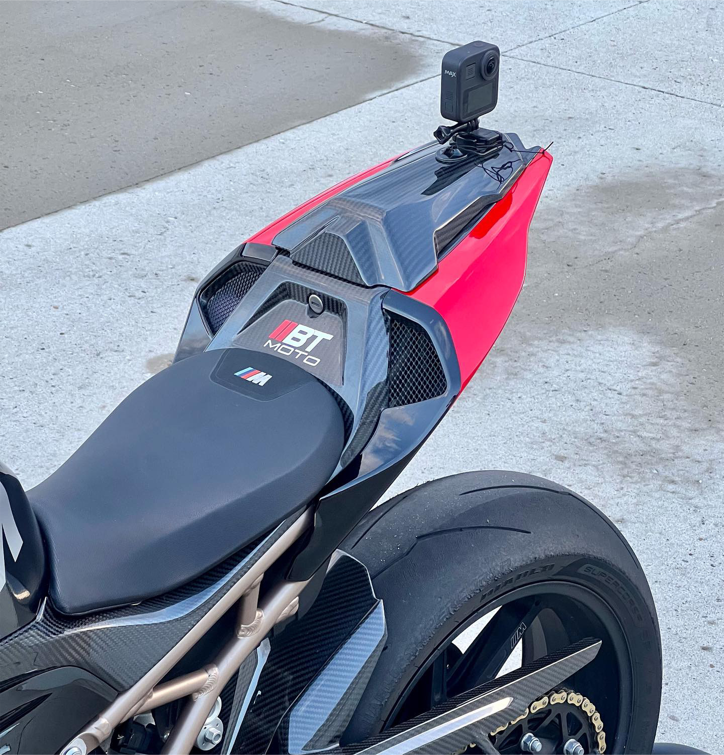 Kit de carenado Amotopart BMW S1000RR 2019-2022 negro rojo