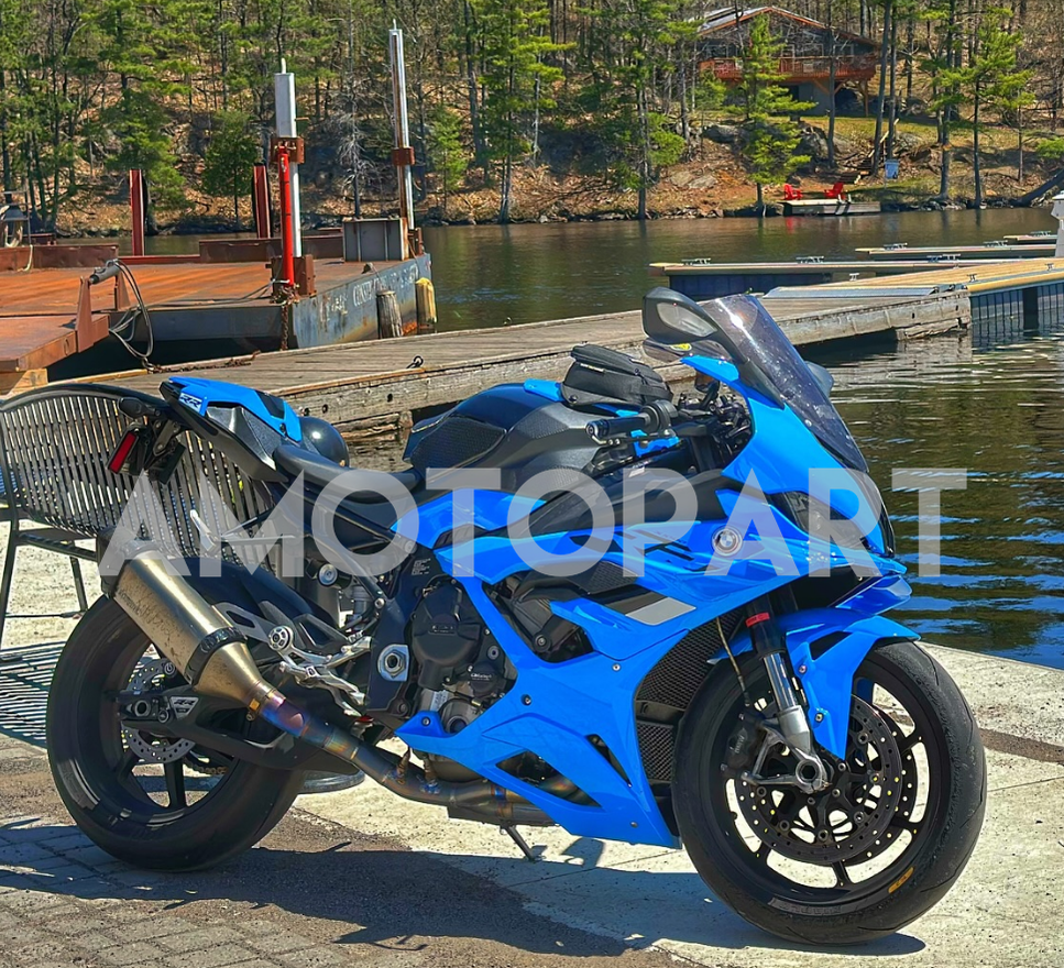 Amotopart 2023-2024 BMW S1000RR ブルーブラック フェアリングキット