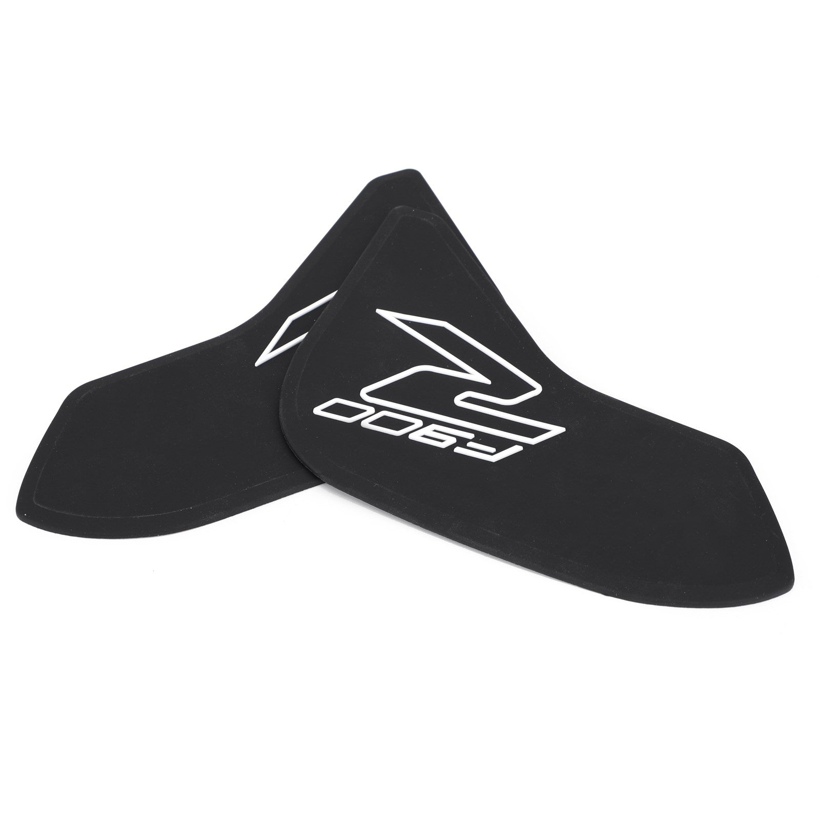 BMW F900R 2020ゴム製2xサイドタンクパッド燃料タンクプロテクターブラック