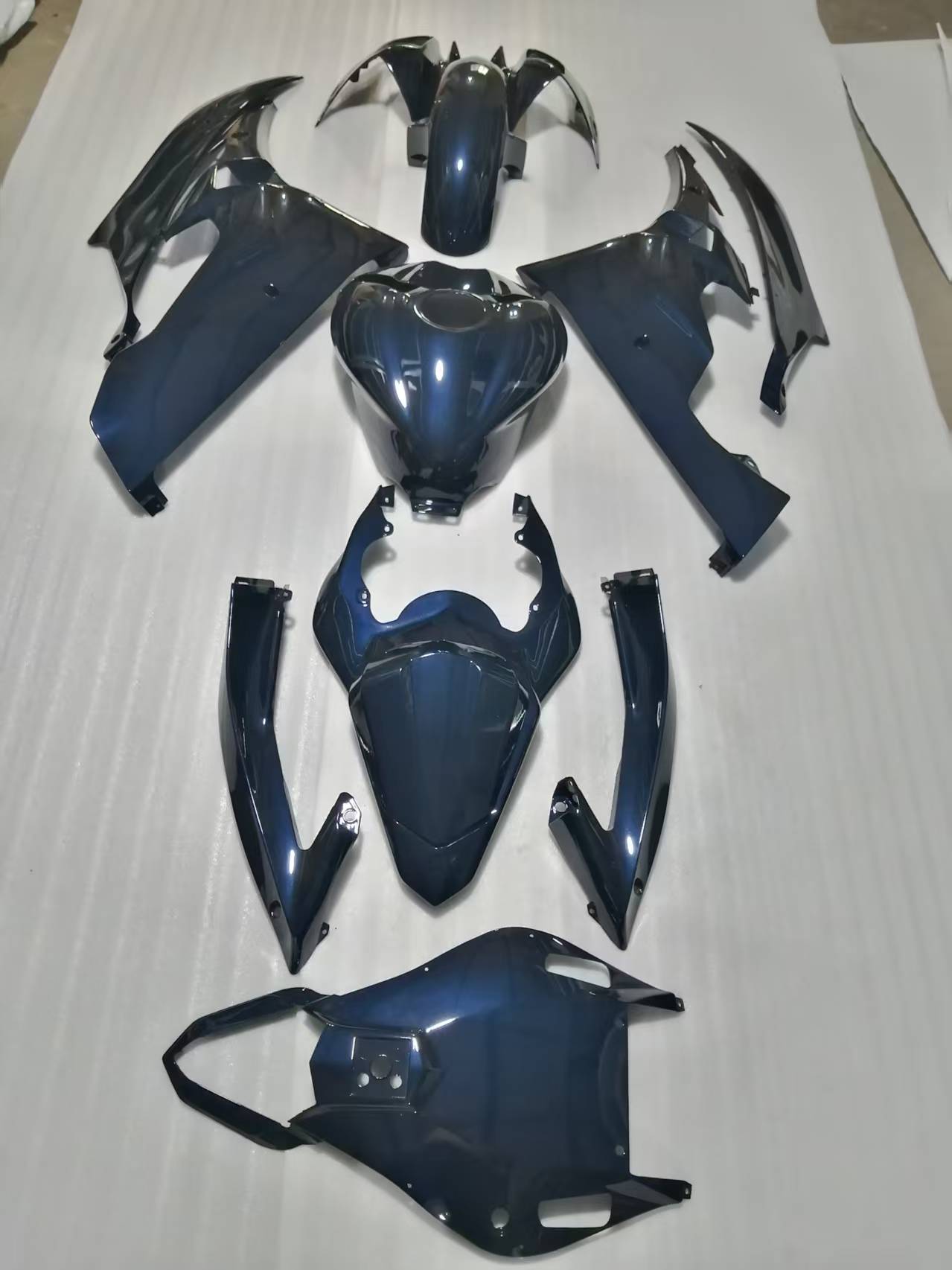 Amotopart 2006-2007 Yamaha YZF-R6 Dark Blue Fairing Kit