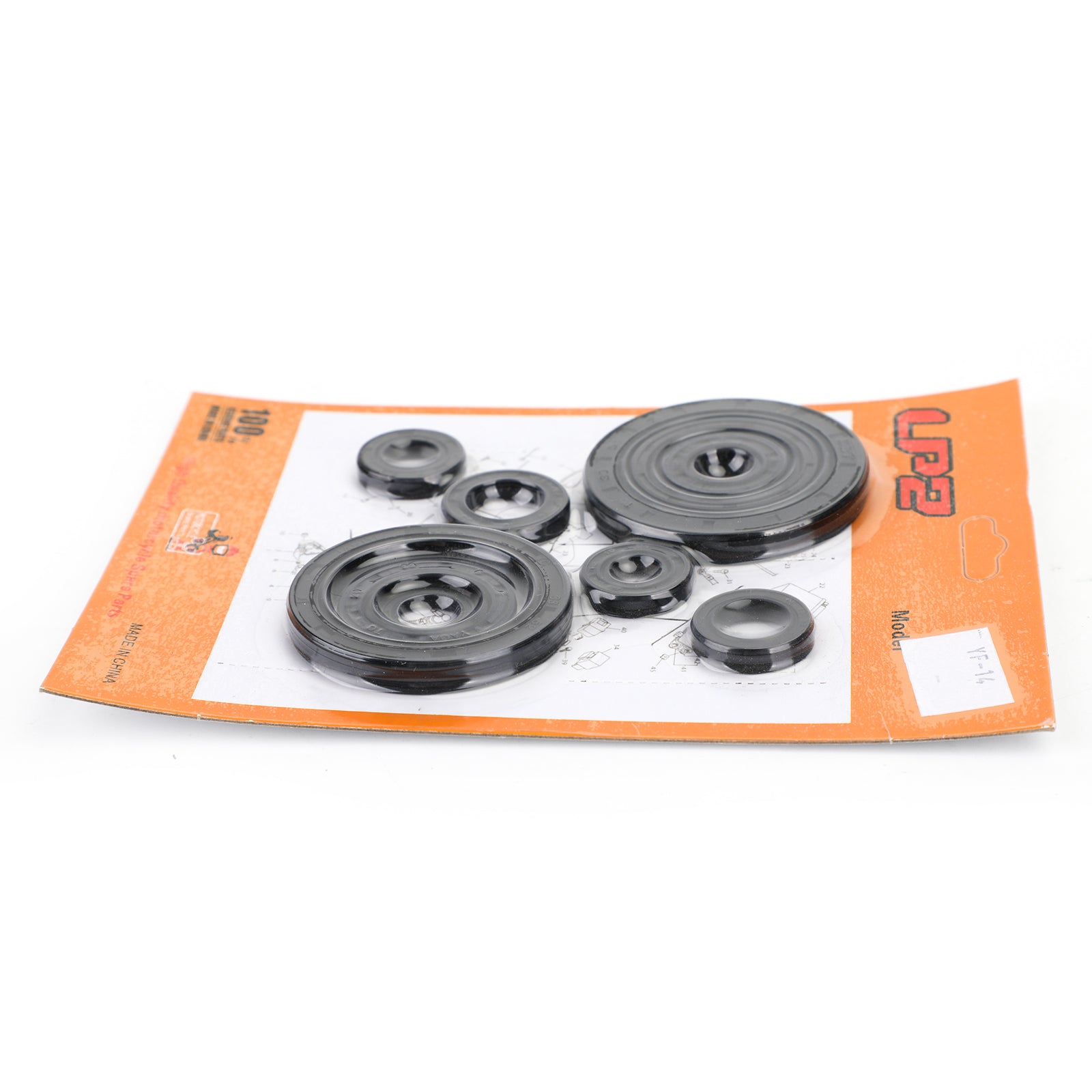 10pcs 04-17 Honda CRF250R CRF250X Complete Engine Oil Seal Crankcase Kit