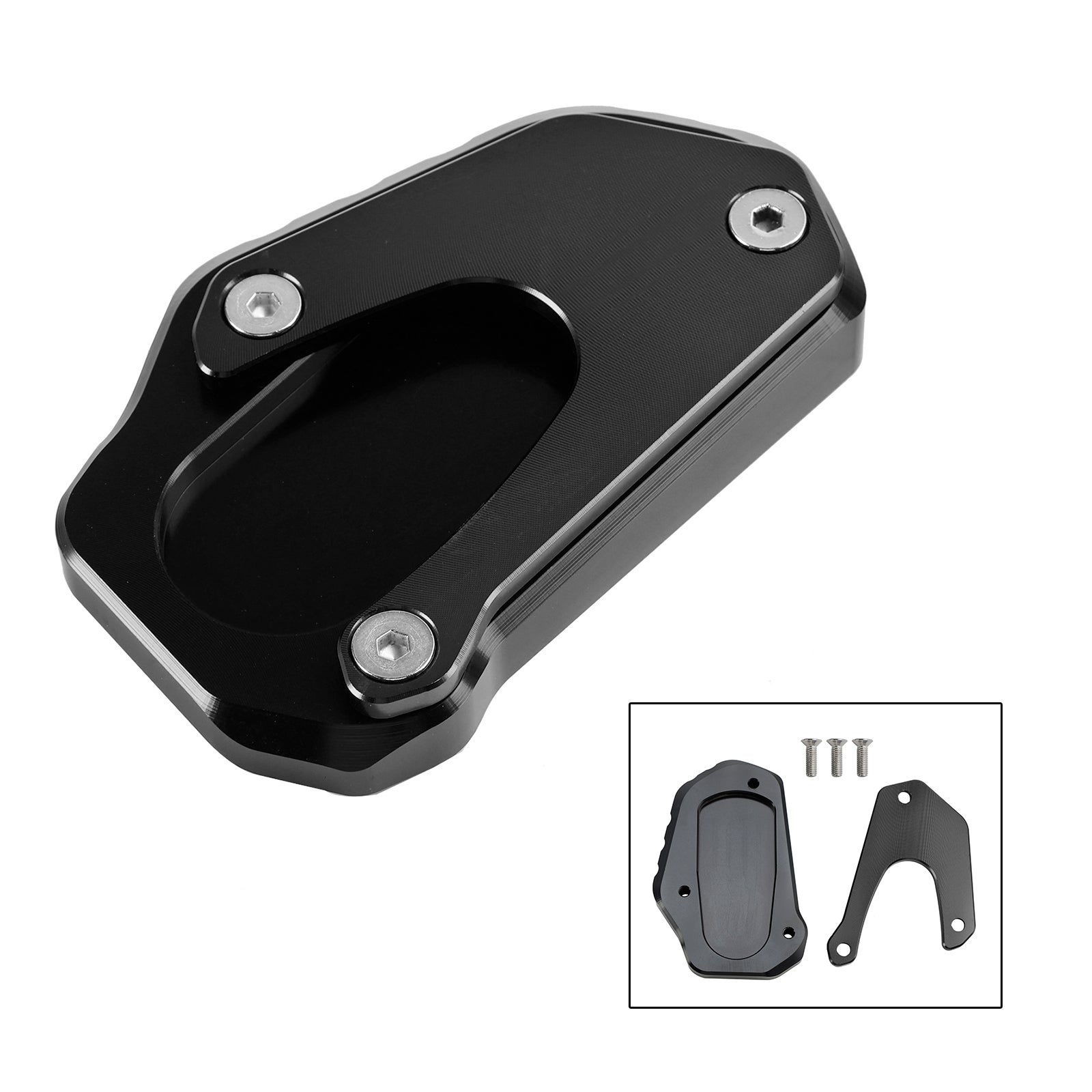 20-23 Suzuki V-Strom DL1050xt Kickstand-Vergrößerungsplattenpad