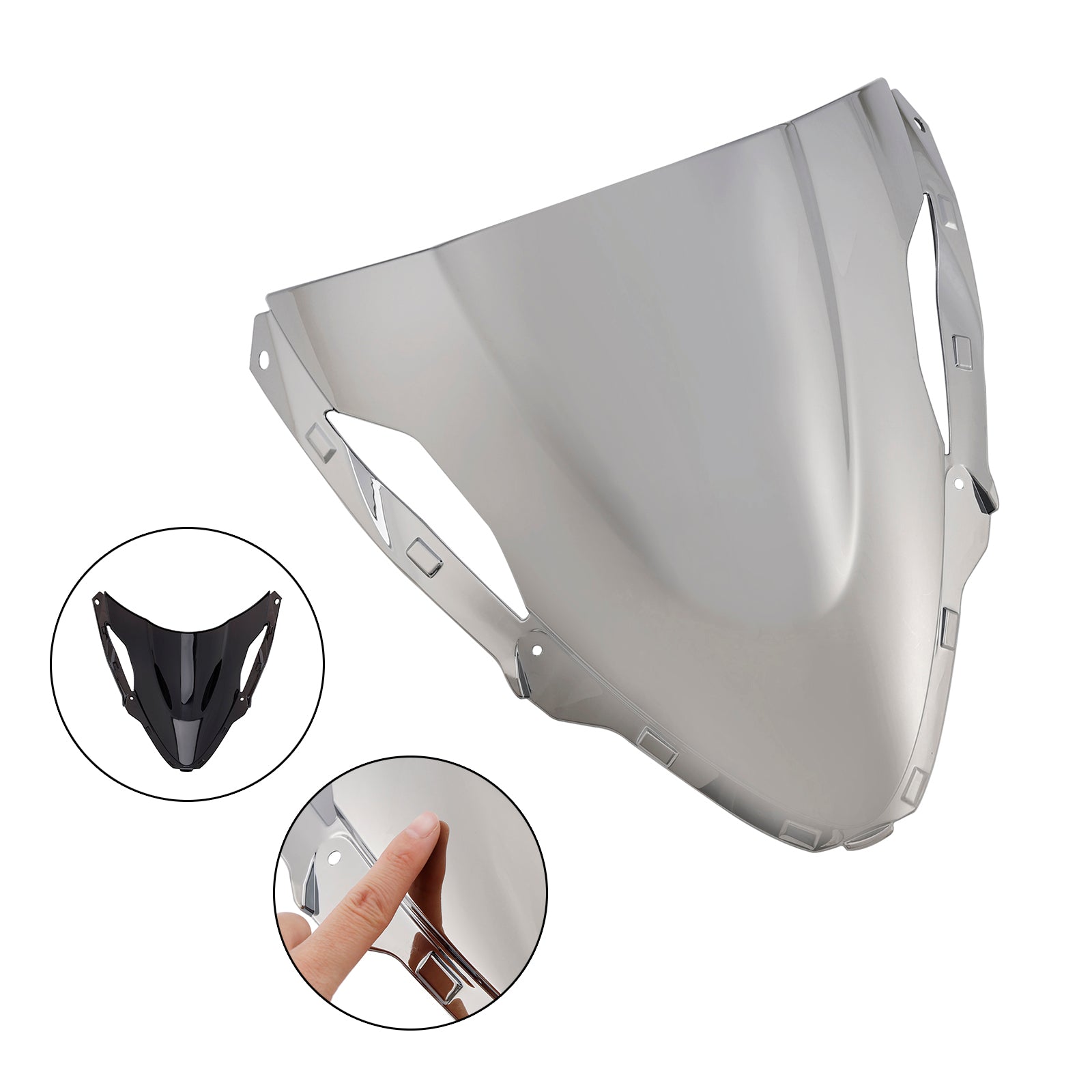 24-25 Kawasaki ZX6R 636 Windshield Windscreen