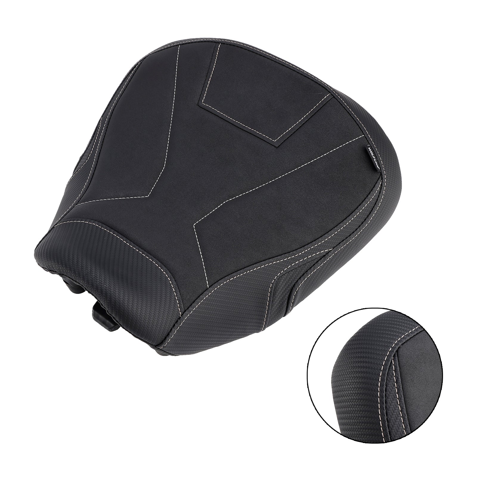 2021-2023 Yamaha Tracer 9/Gt Front Driver Raider Seat Pillion Saddle Black