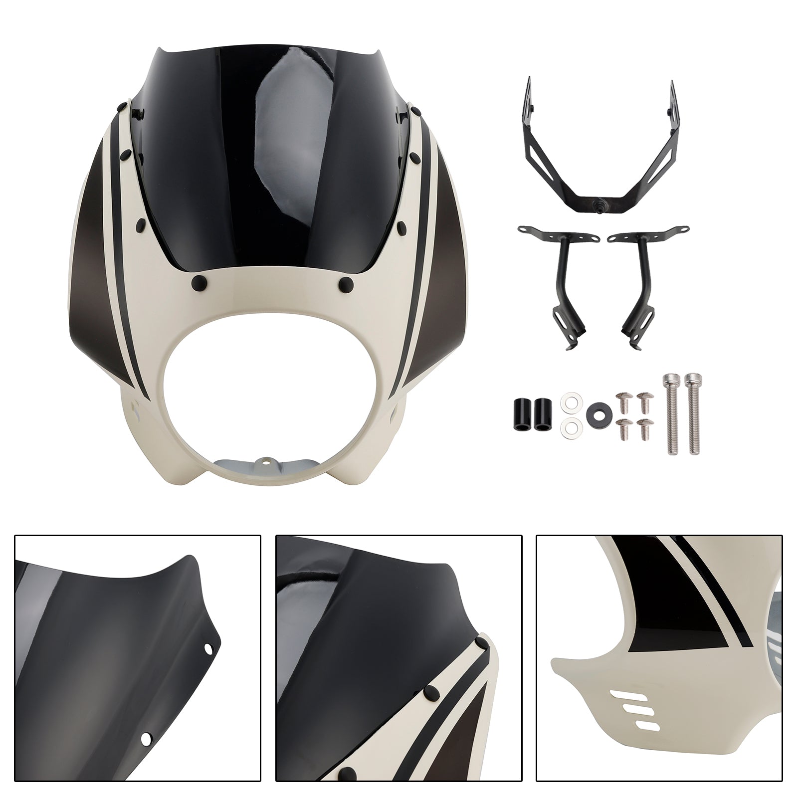 Yamaha XSR900 2022-2025 Headlight Fairing Windshield WindScreen