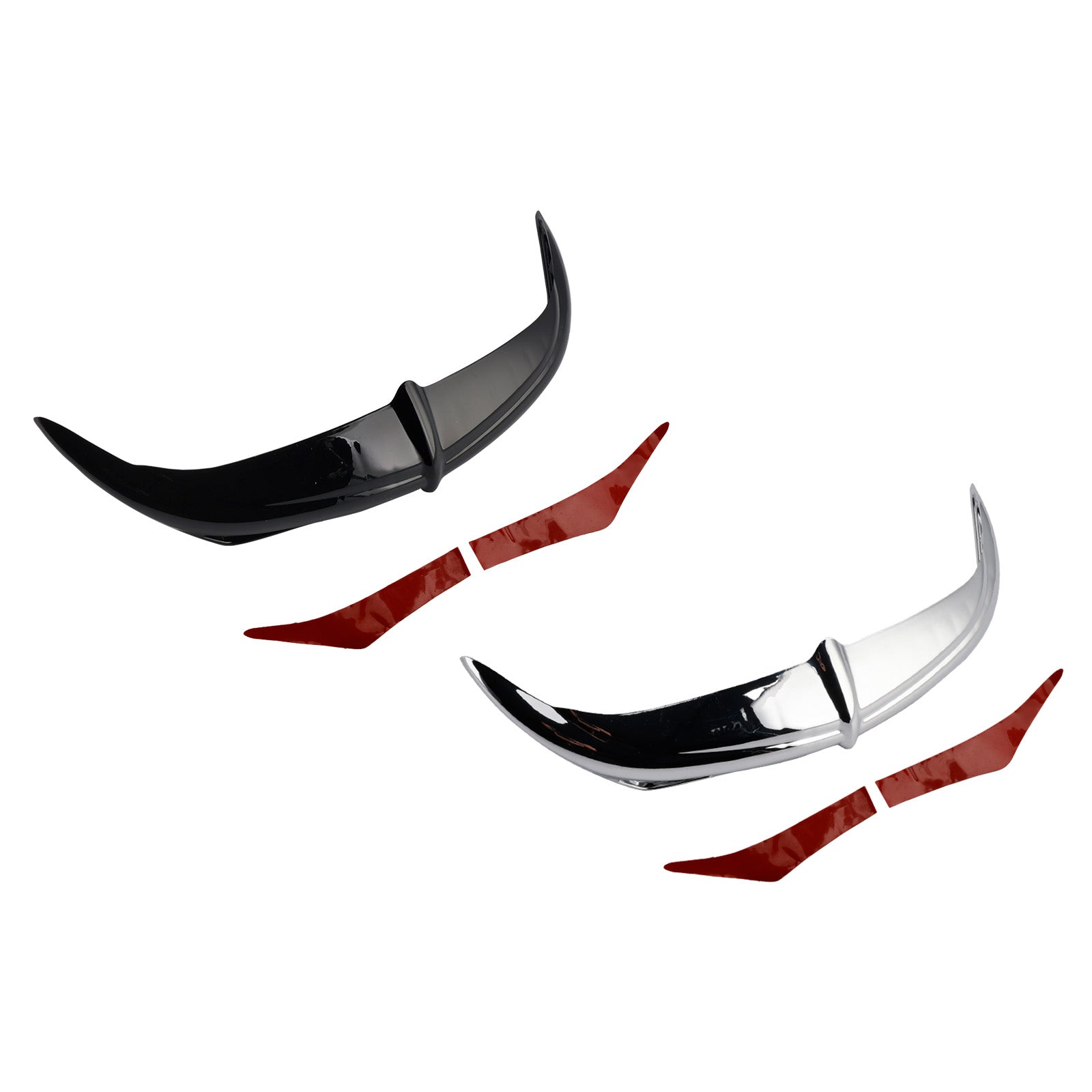 96-13 Electra Street Glides Trikes Bat Brow Batwing Fairing Accent Trim