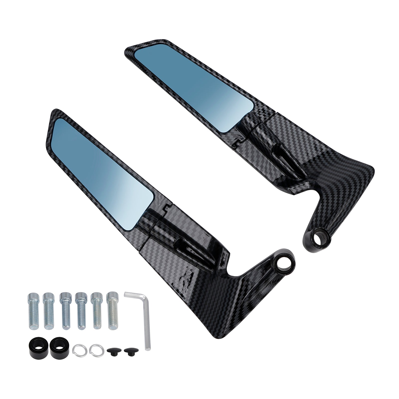 Ducati Streetfighter V2 - V4 - V4s 2020-2023 Rearview Winglet Mirror Set